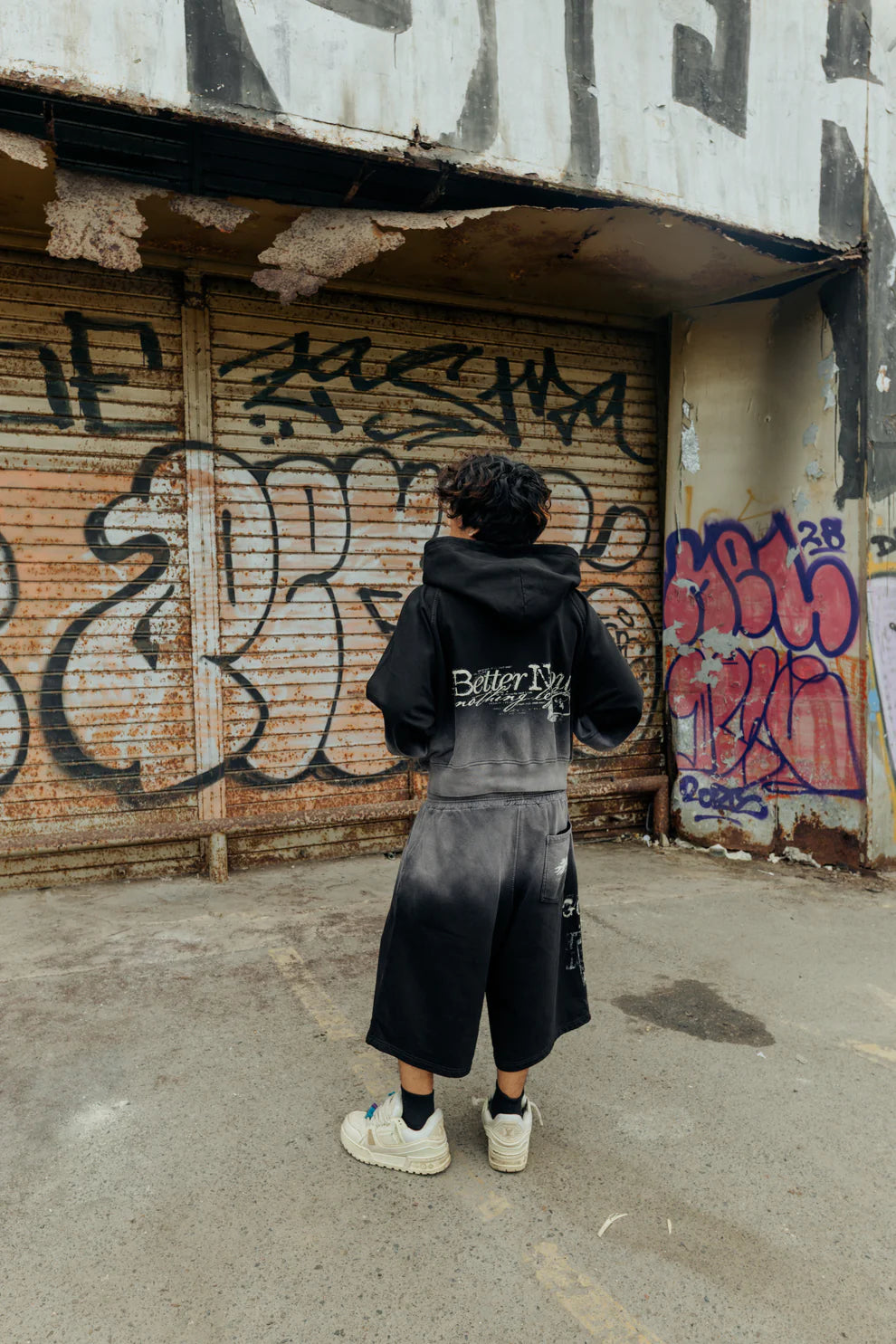 FUCK LOVE BLACK - ZIP HOODIE BETTER NOW
