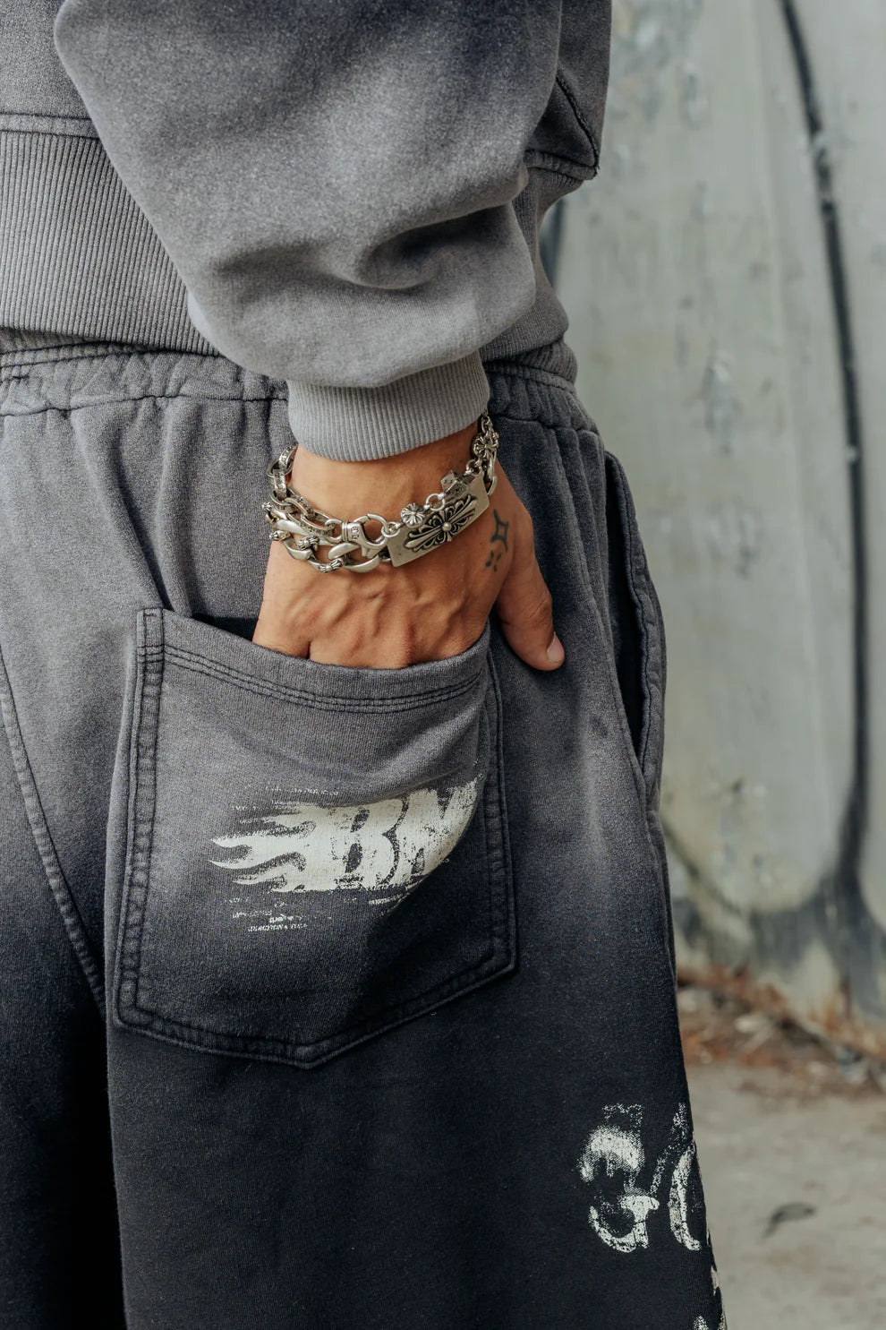 FUCK LOVE BLACK - BAGGY JORT BETTER NOW
