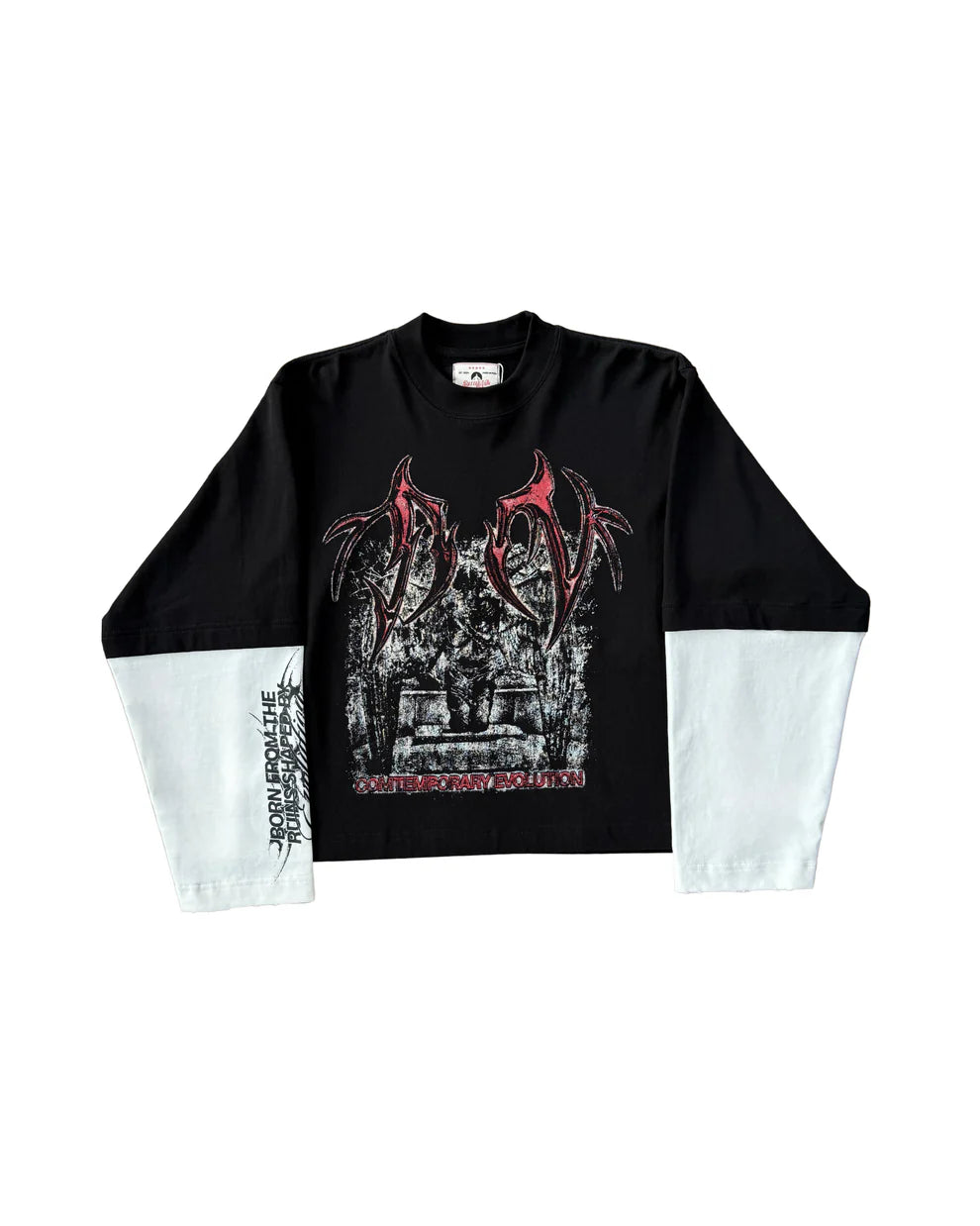 DEMONS - POLO MANGA LARGA BOXY FIT BETTER NOW