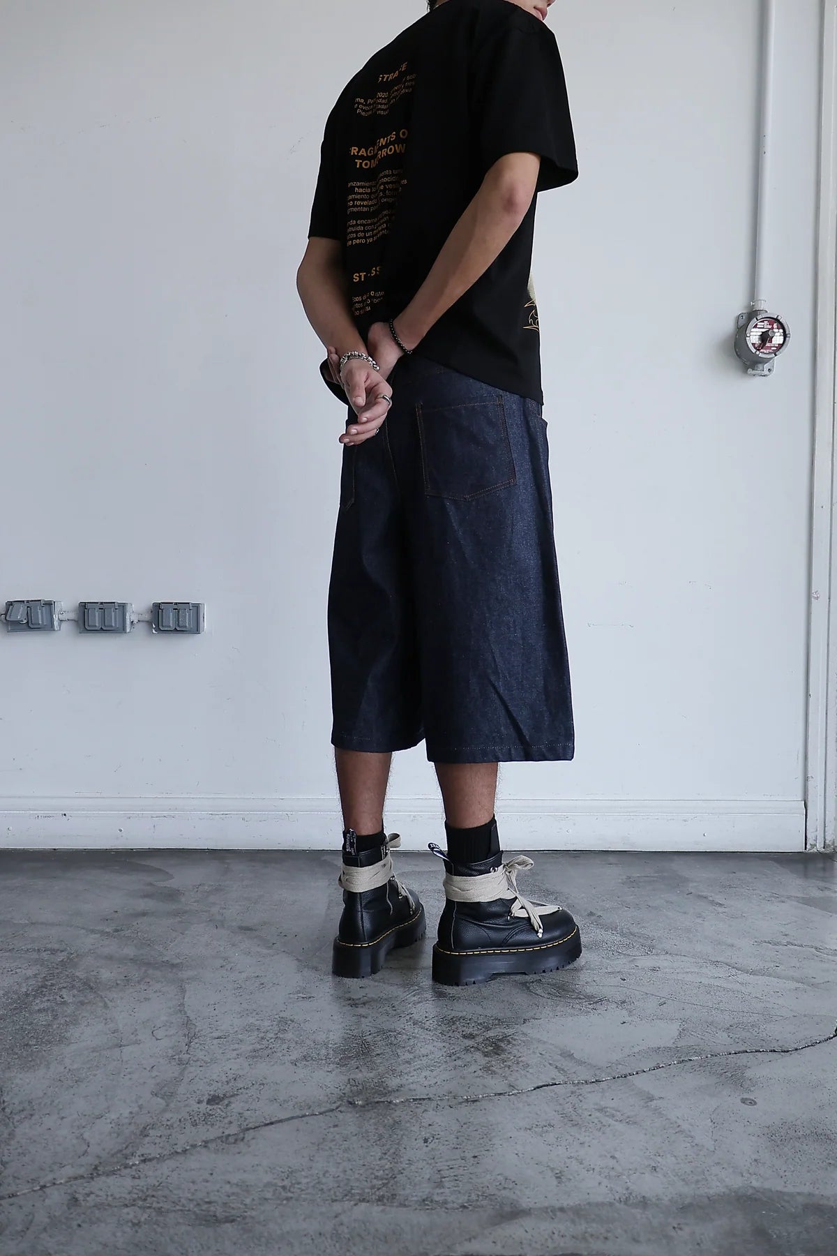 JORT RAW DENIM INDIGO - STRAFE