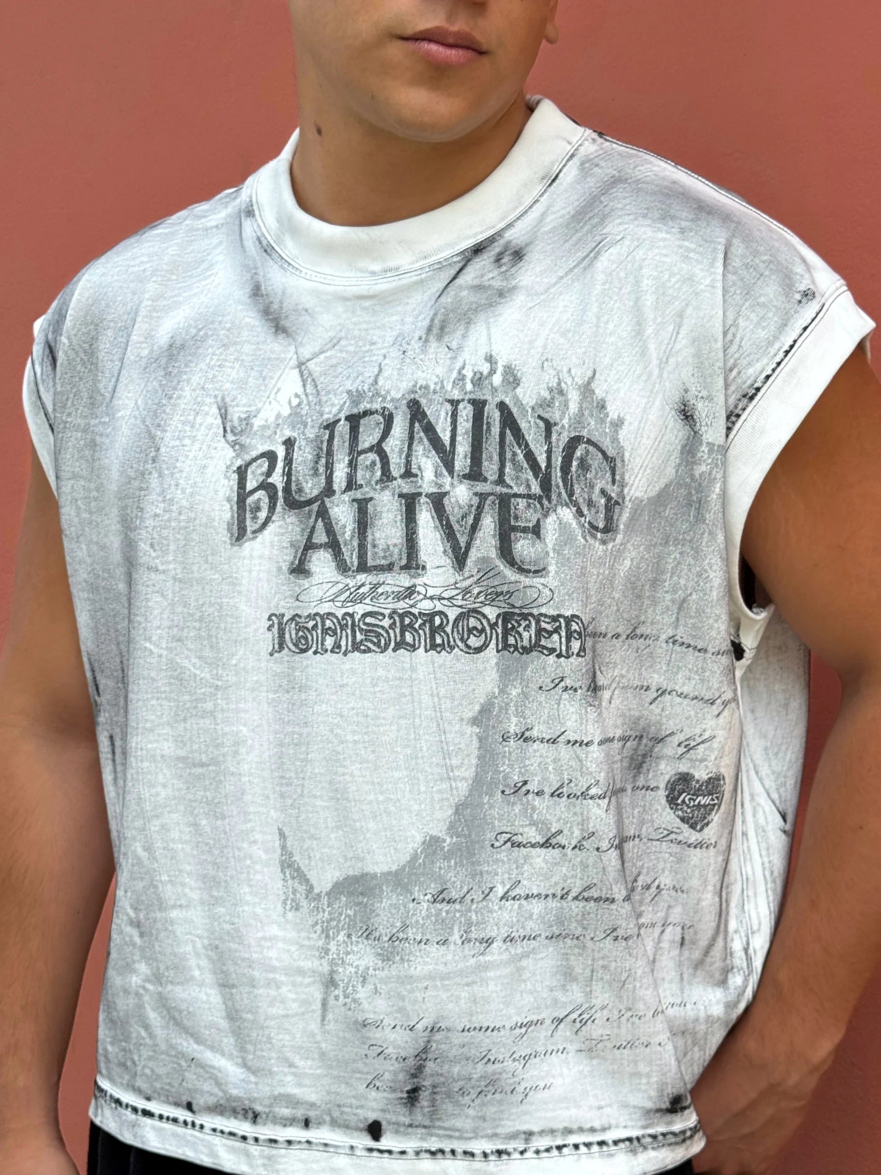 Burning Alive sleeveless - IGNIS