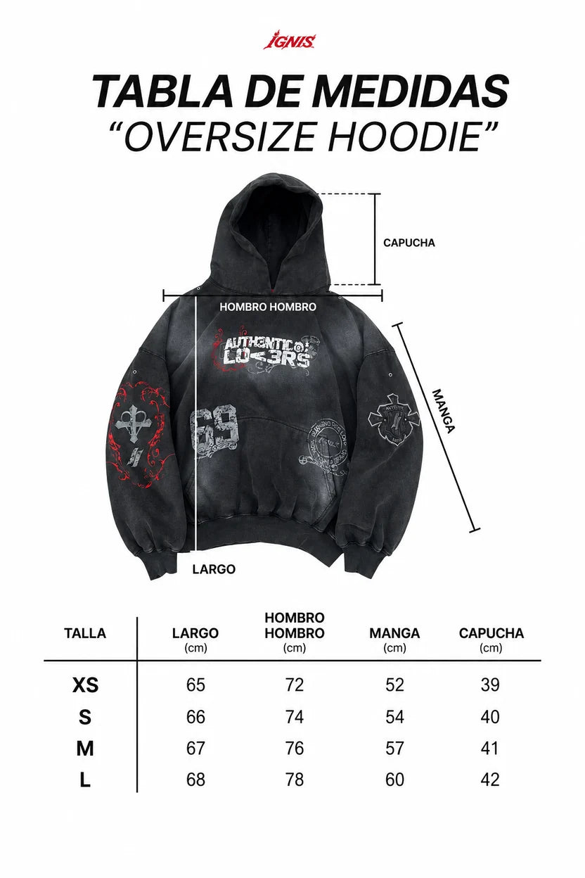 Authentic 69 hoddie IGNIS