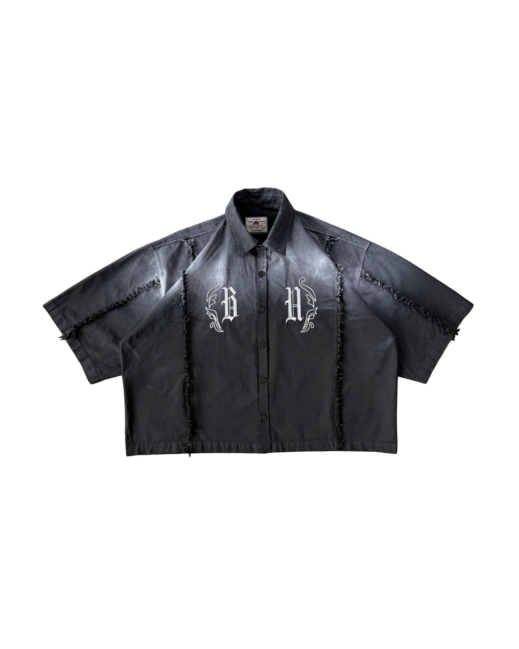 BLACK FADED - CAMISA BOXY FIT BETTER NOW