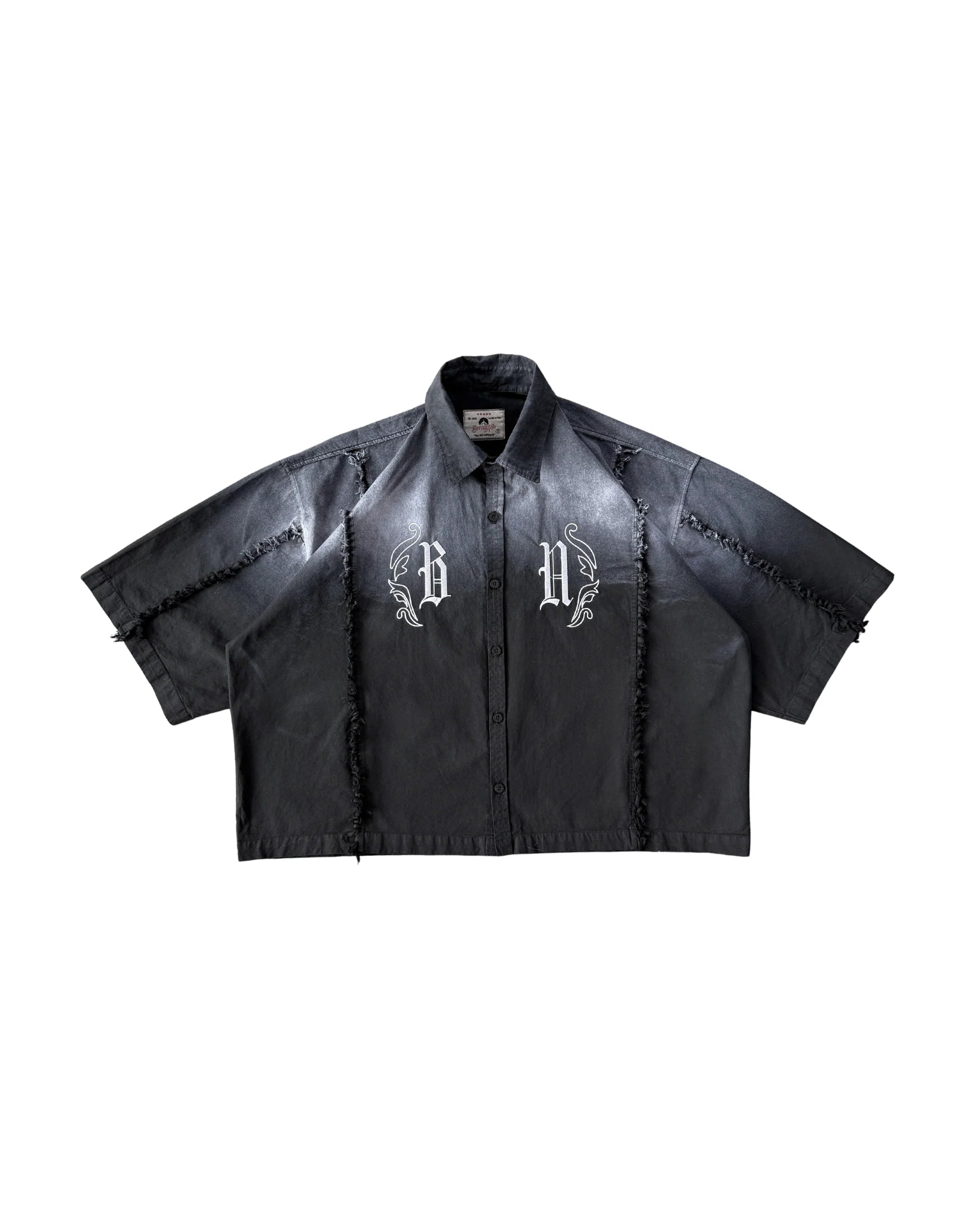 BLACK FADED - CAMISA BOXY FIT BETTER NOW