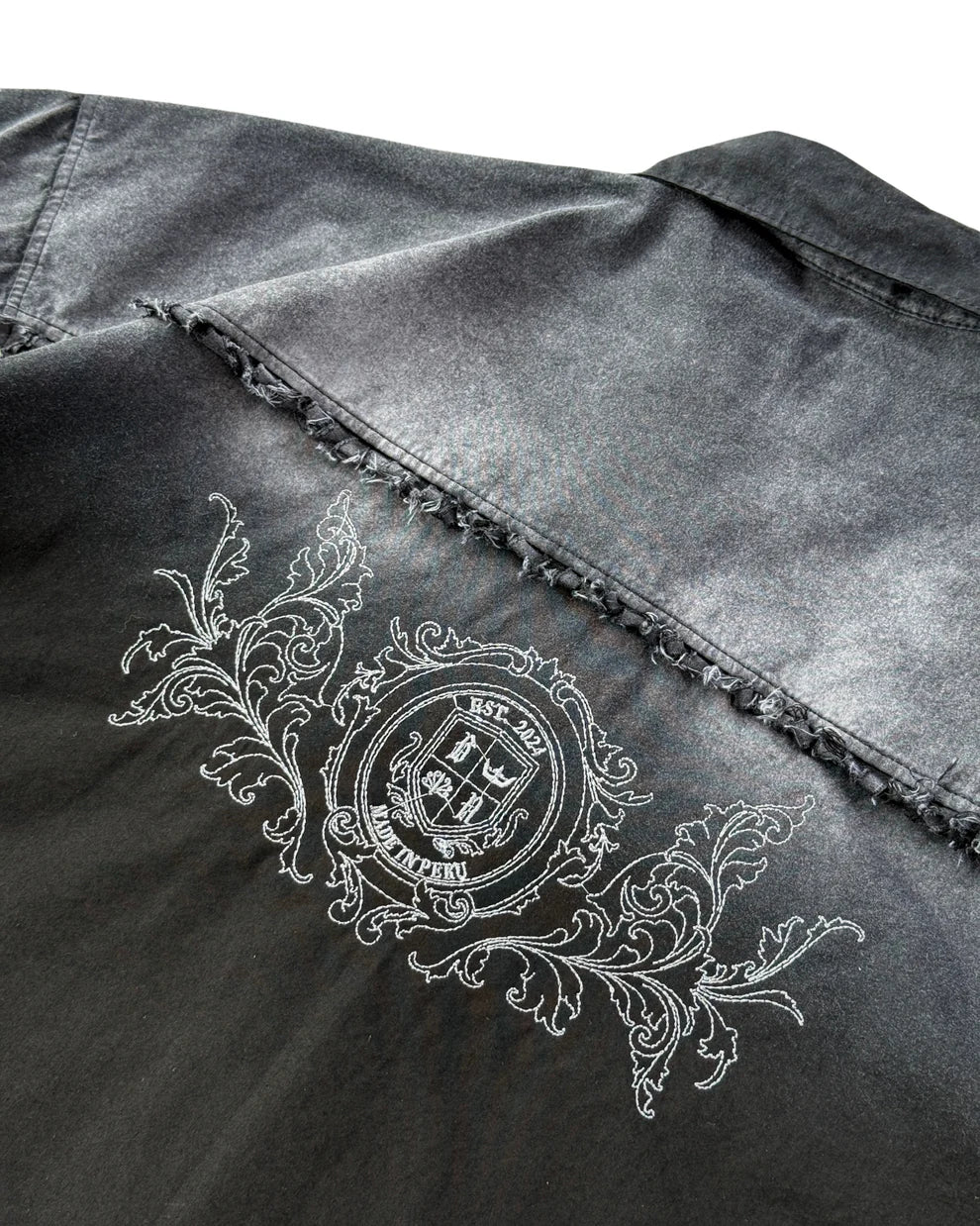 BLACK FADED - CAMISA BOXY FIT BETTER NOW