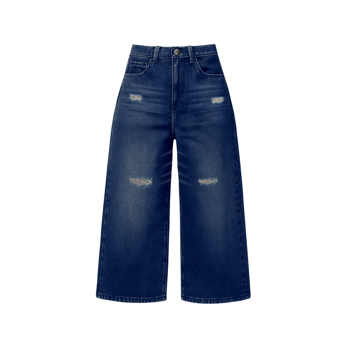 BLUE JEAN FRAYED - HIITOP