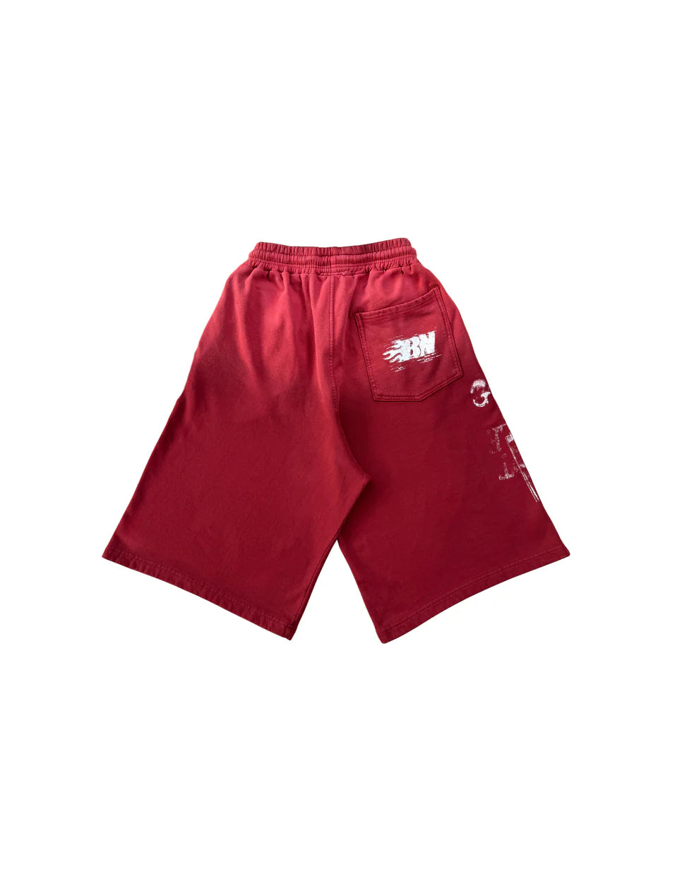 FUCK LOVE RED - BAGGY JORT BETTER NOW