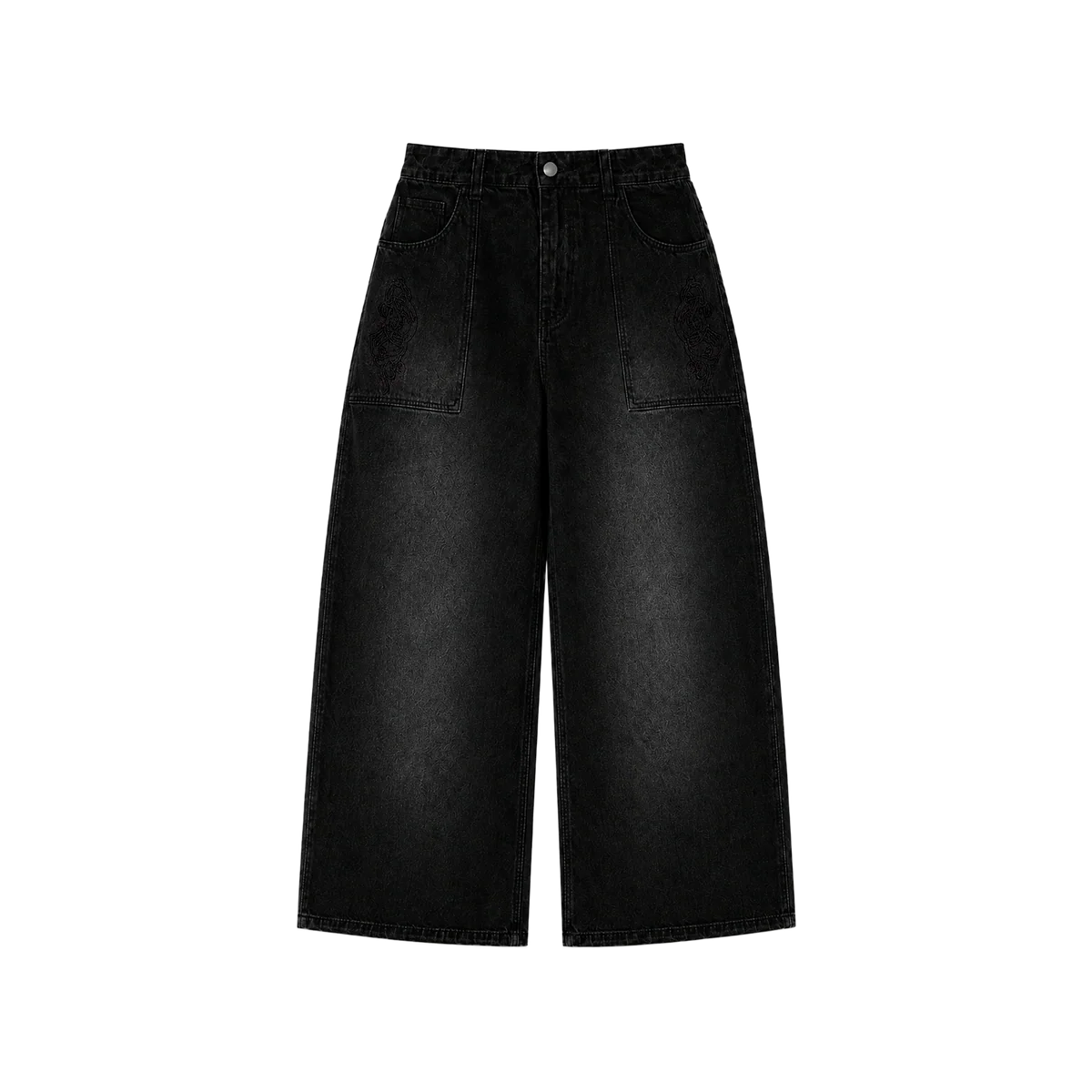 JEAN BLACK PARCHE - HIITOP