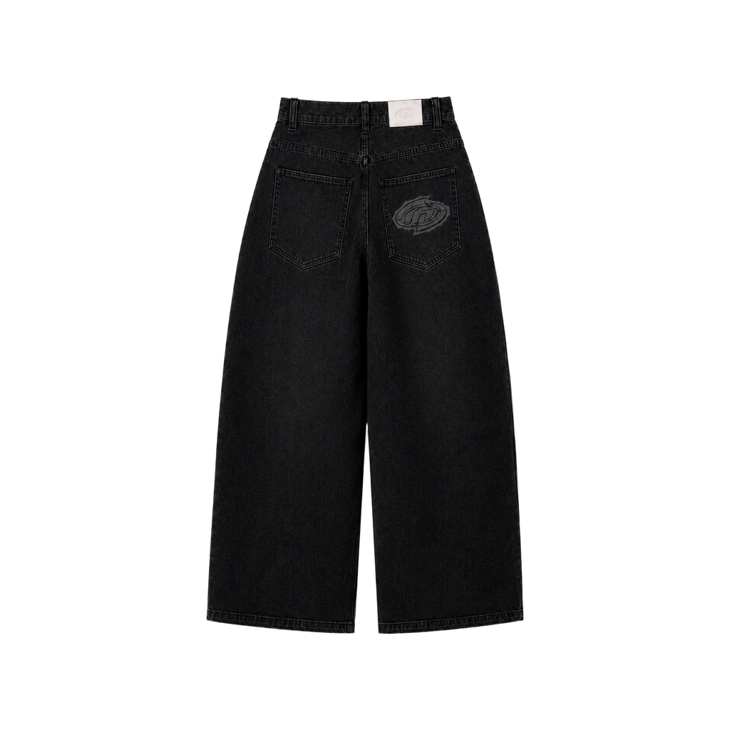 JEAN BLACK PARCHE - HIITOP