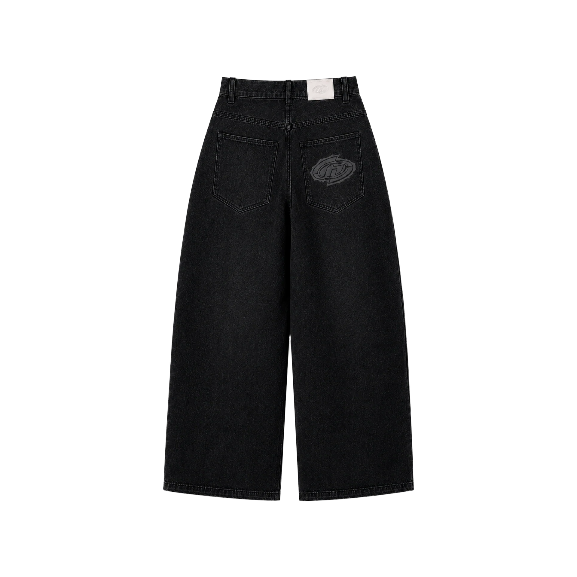 JEAN BLACK PARCHE - HIITOP