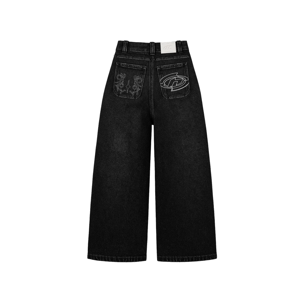 RAW DENIM BLACK H - HIITOP (Copia)