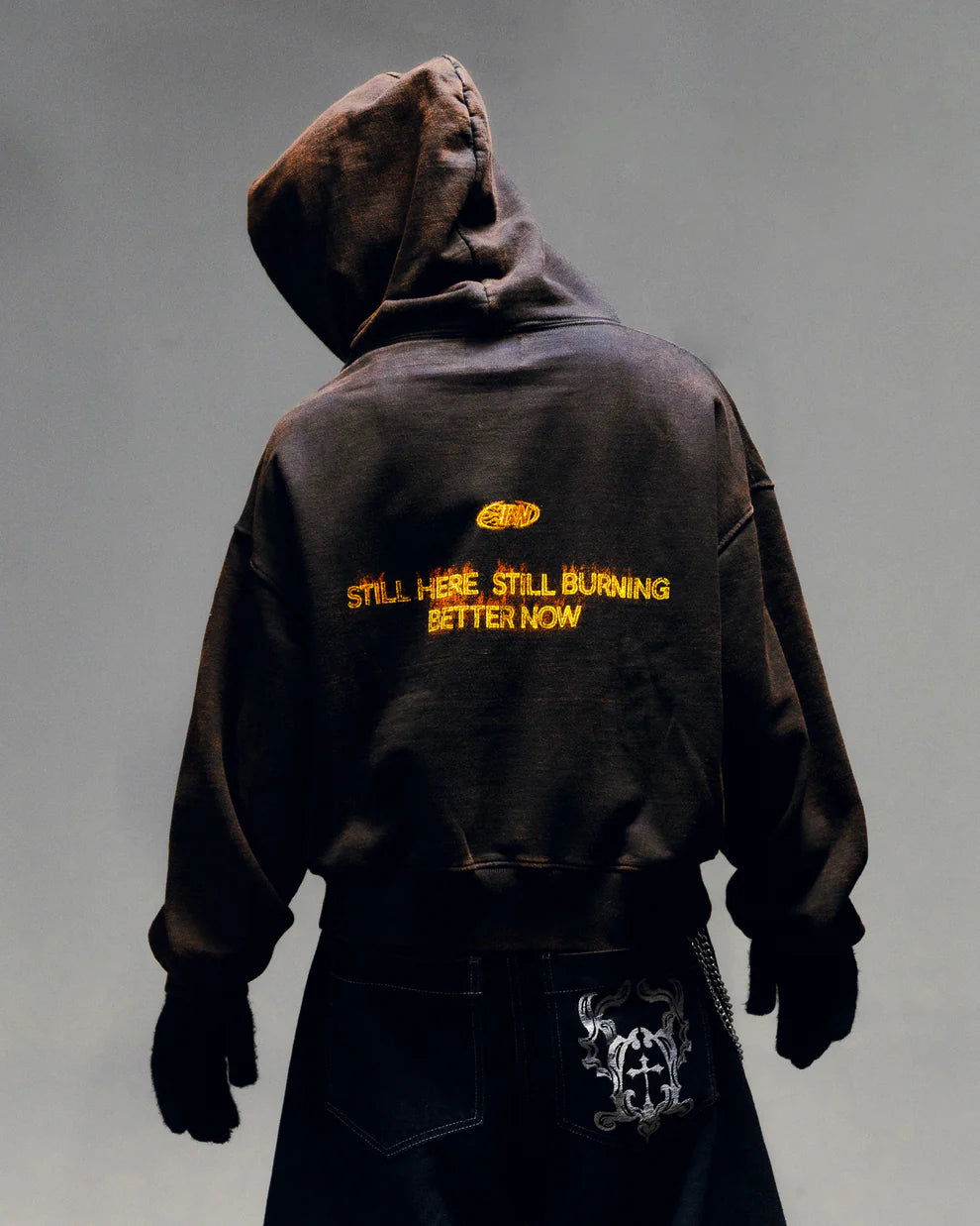 BURNED HOODIE - BOXY FIT BETTER NOW