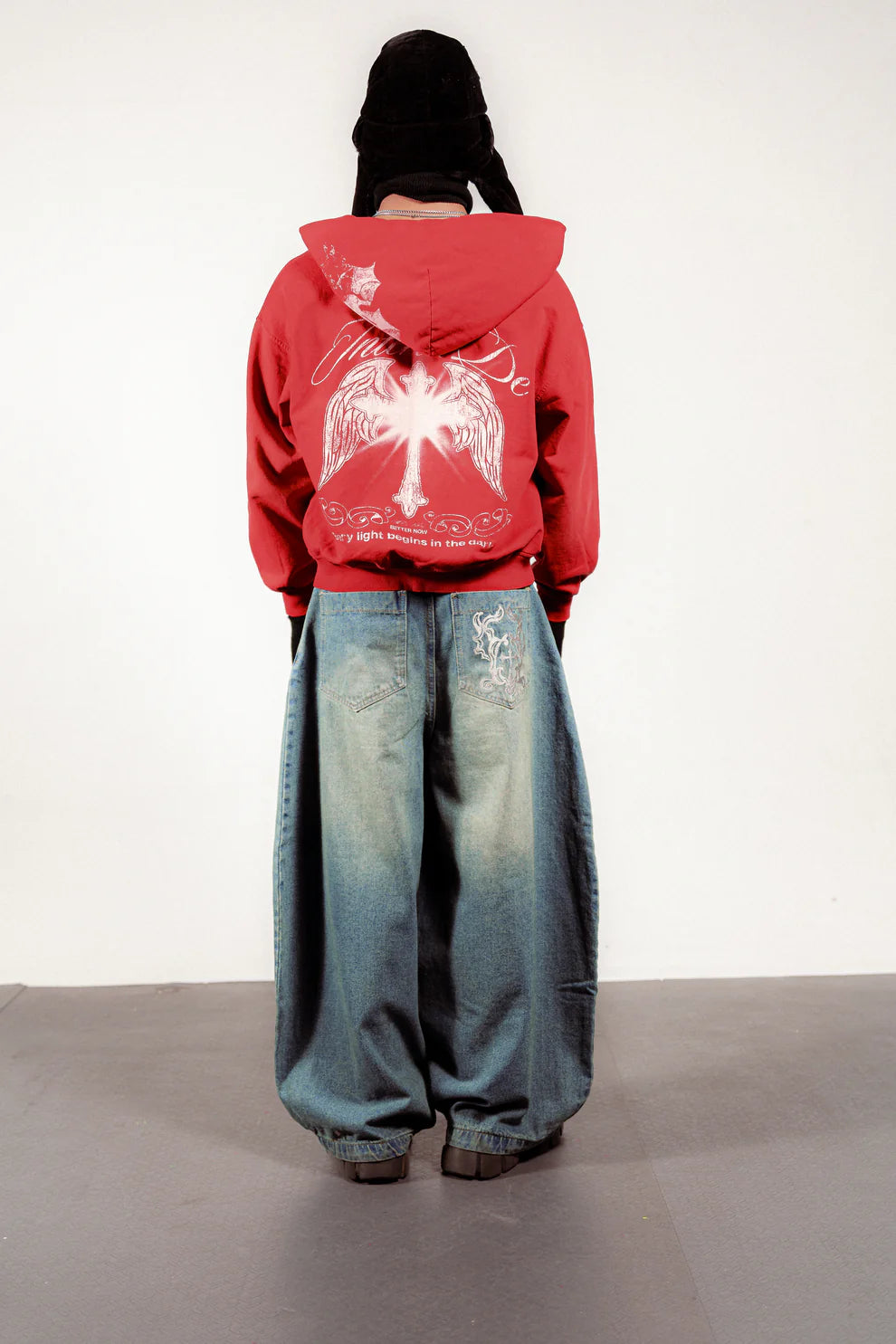 THE OMEGA BAGGY JEAN - SKY BETTER NOW