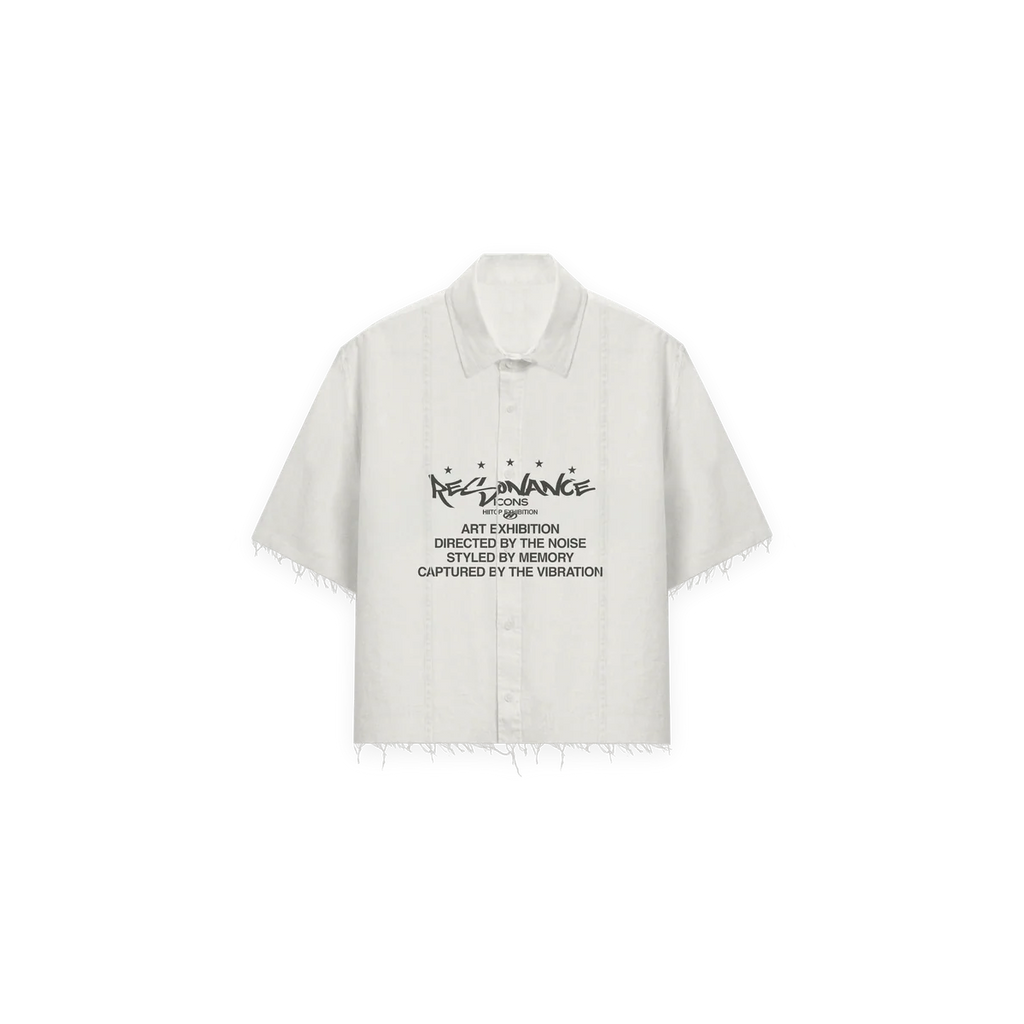 SHIRT WHITE RESONANCE - HIITOP