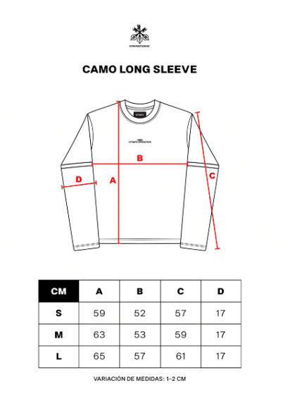 CAMO LONG SLEEVE - STRAFE