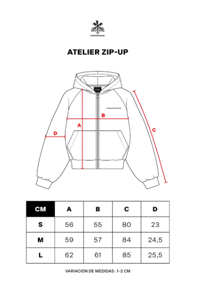 ATELIER ZIP UP - STRAFE