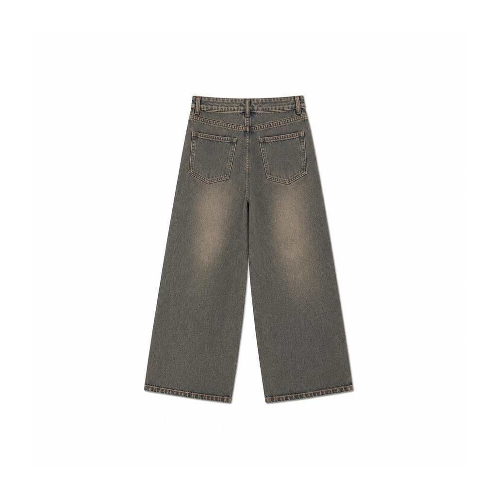 TEXTURE VERDOSO  - BAGGY JEAN