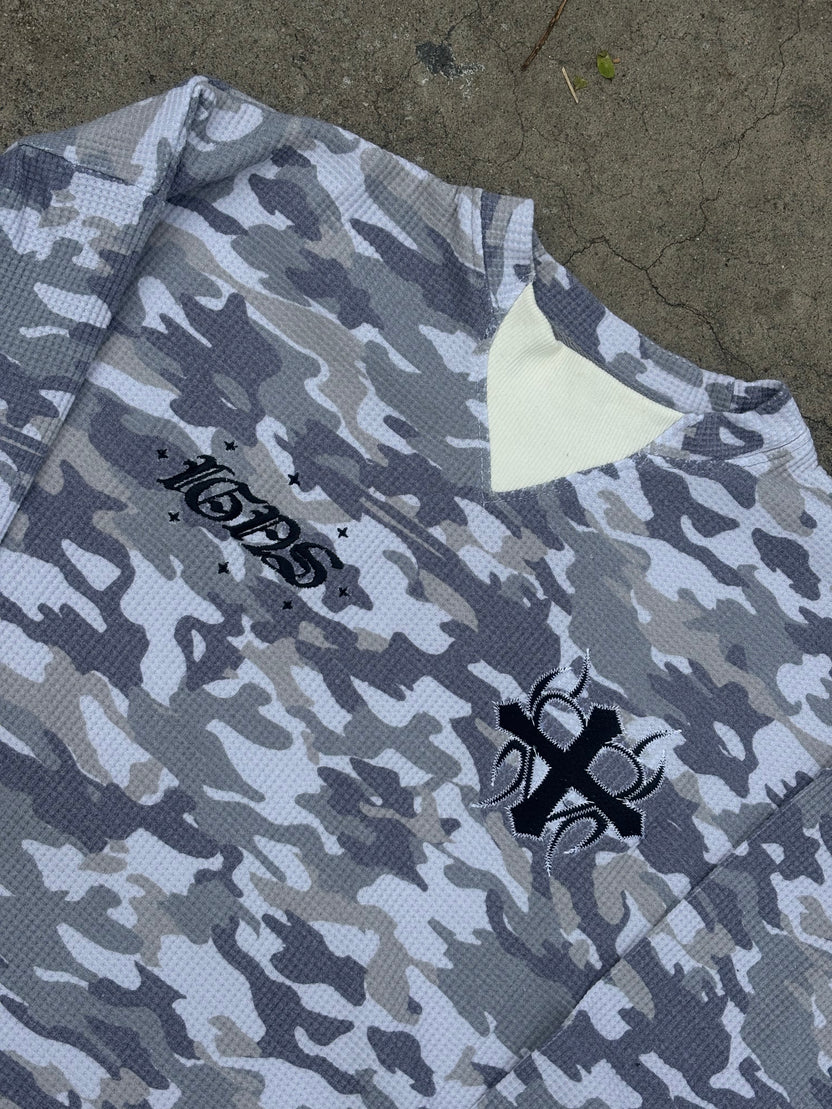 Camo longsleeve verde - IGNIS