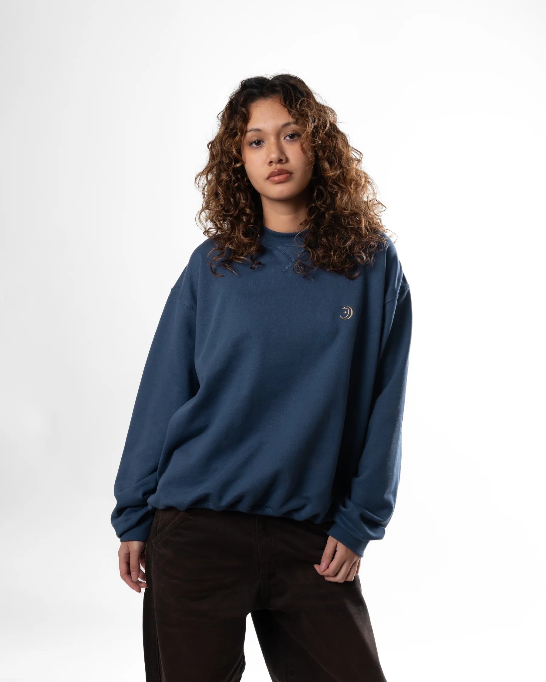 SEA | Soft Blue Crewneck- DREAM