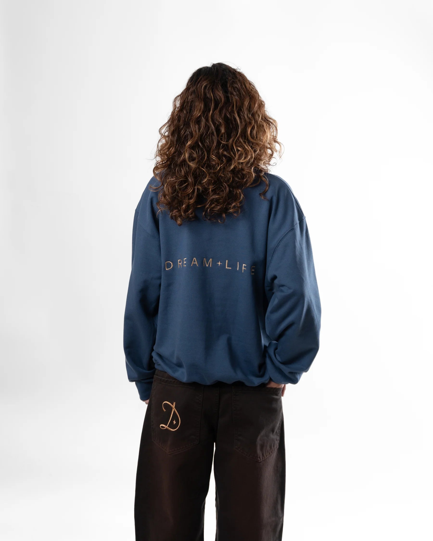 SEA | Soft Blue Crewneck- DREAM