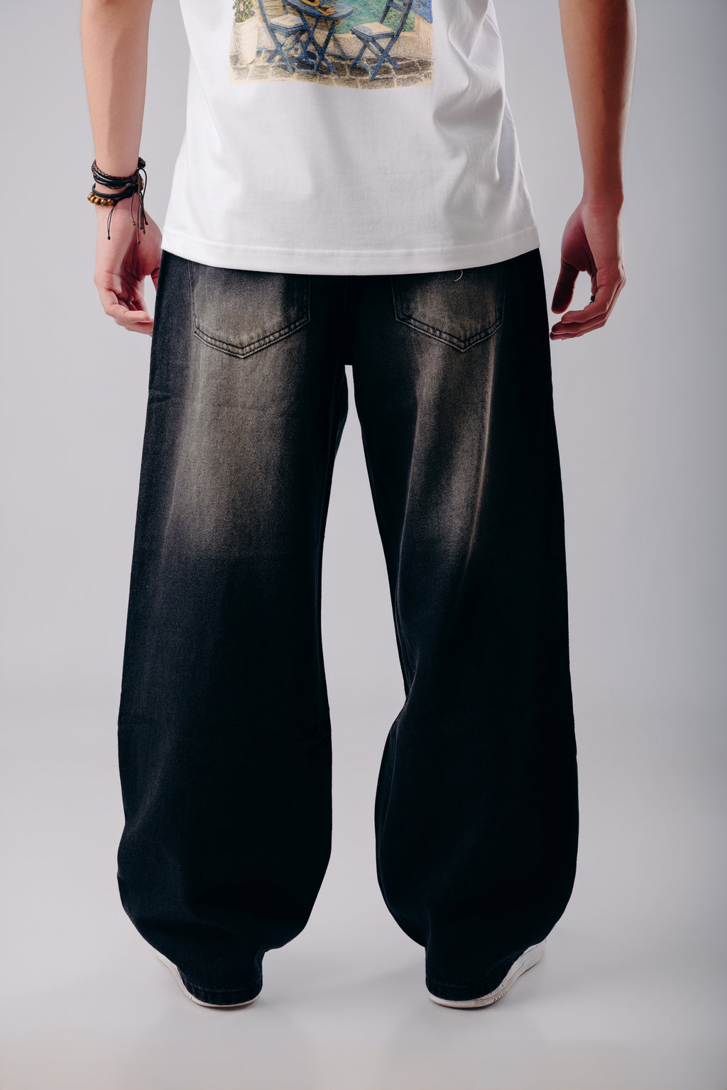 BAGGY FOSUSED NEGRO - ANGELS