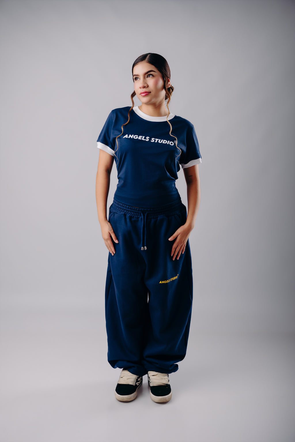 BABY TEE AZUL FOCUX - ANGELS