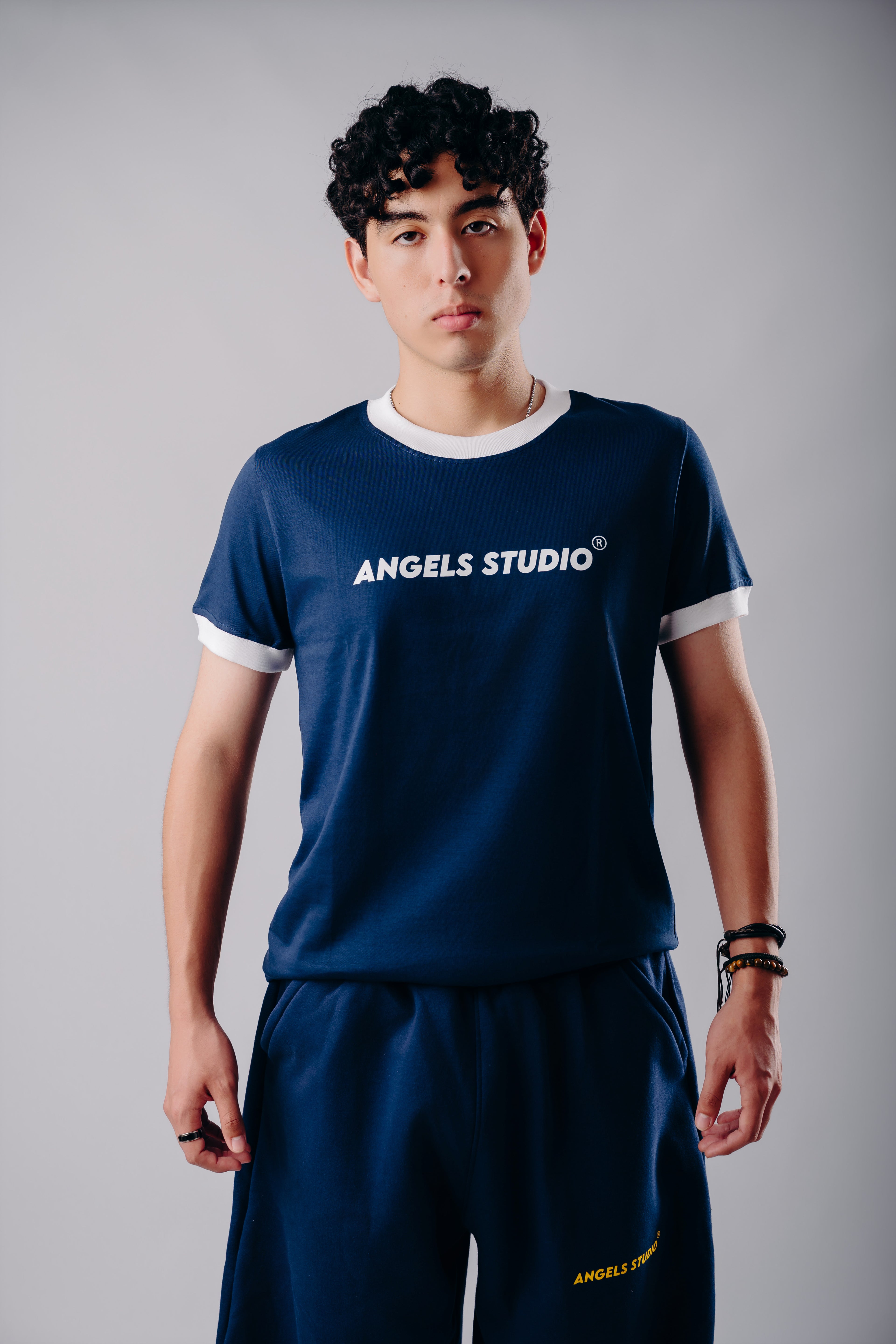 BABY TEE AZUL FOCUX - ANGELS