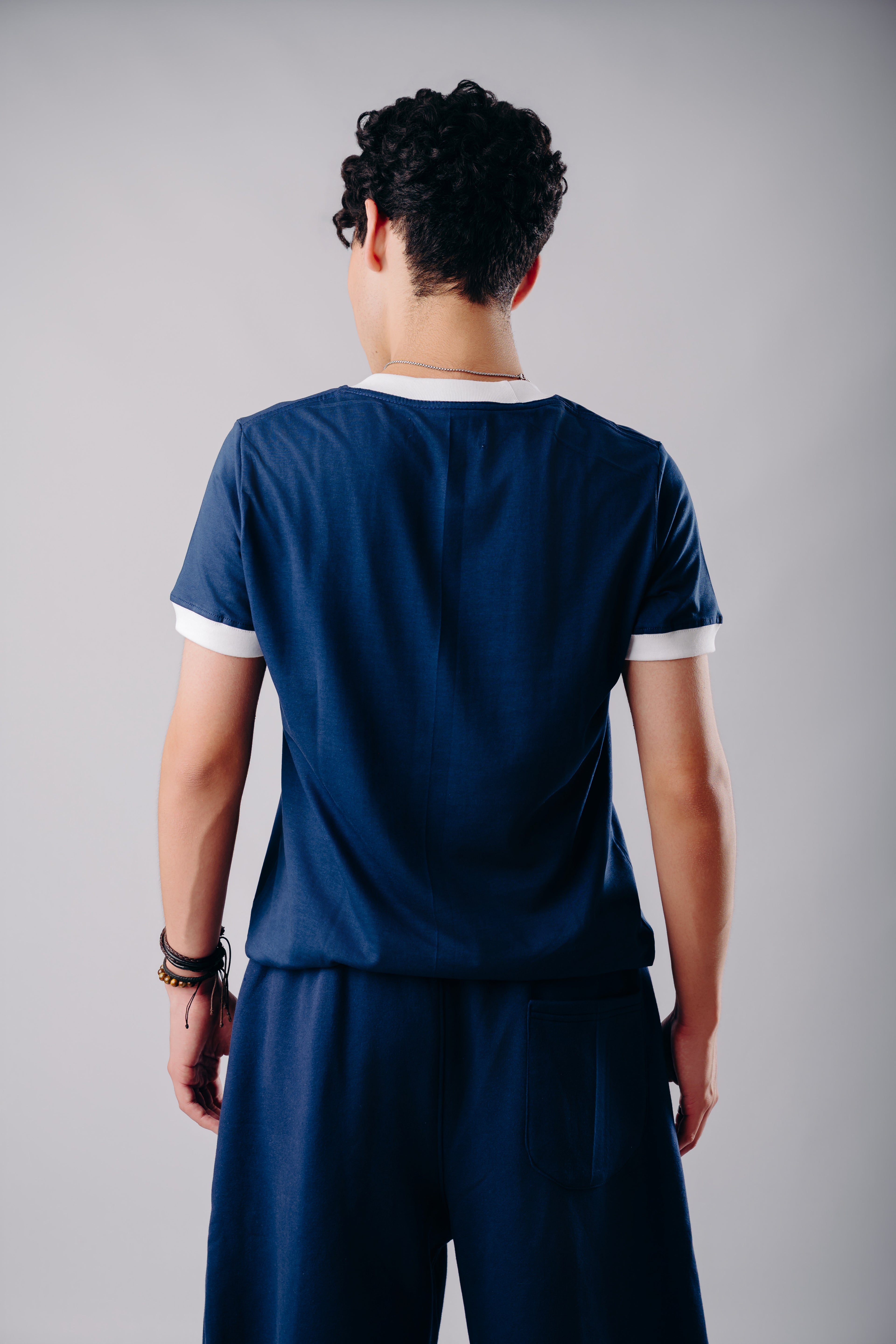 BABY TEE AZUL FOCUX - ANGELS