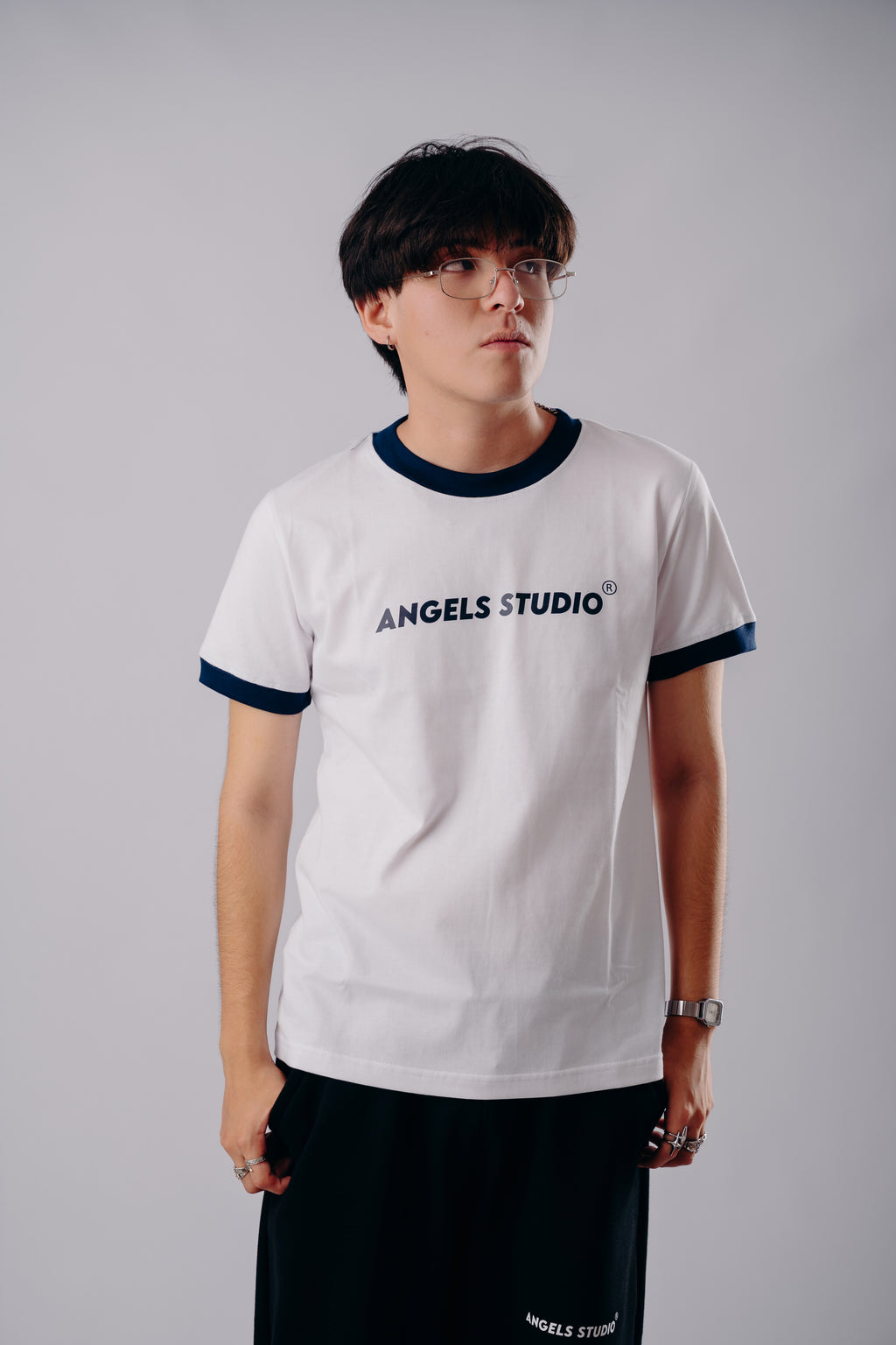 BABY TEE BLANCO FOCUX - ANGELS
