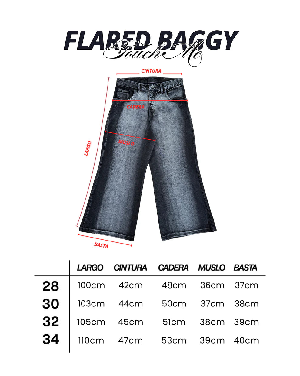 FLARED BAGGY JEAN - BLACK BETTER NOW