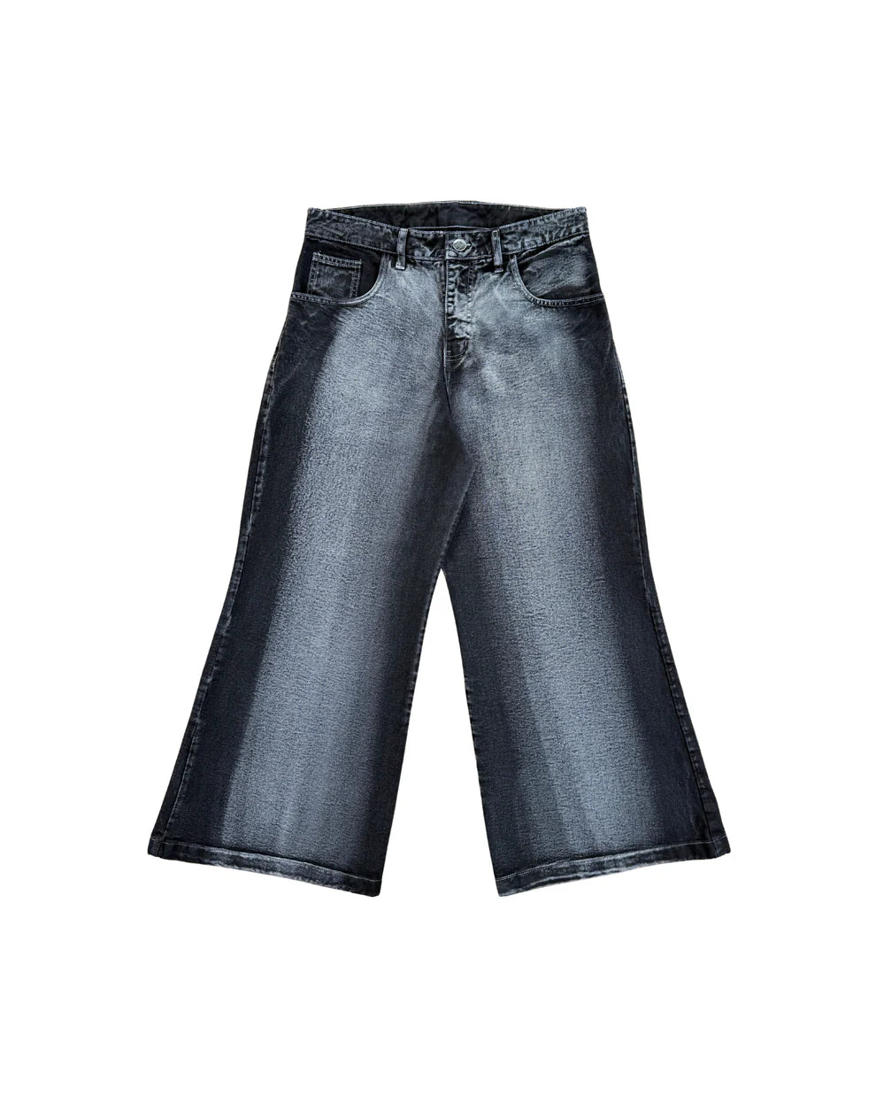 FLARED BAGGY JEAN - BLACK BETTER NOW