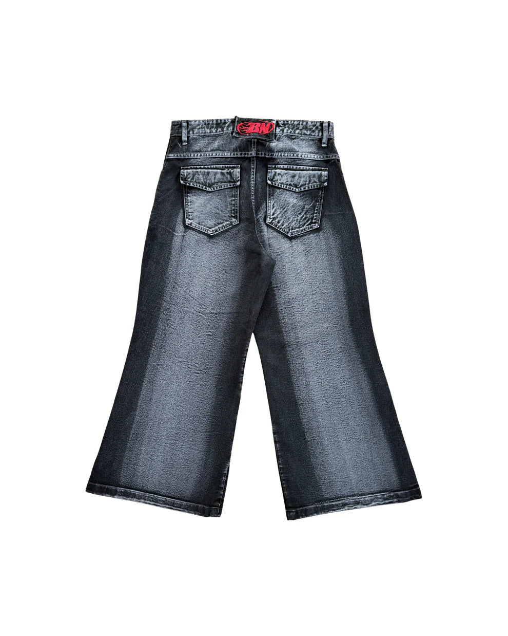 FLARED BAGGY JEAN - BLACK BETTER NOW