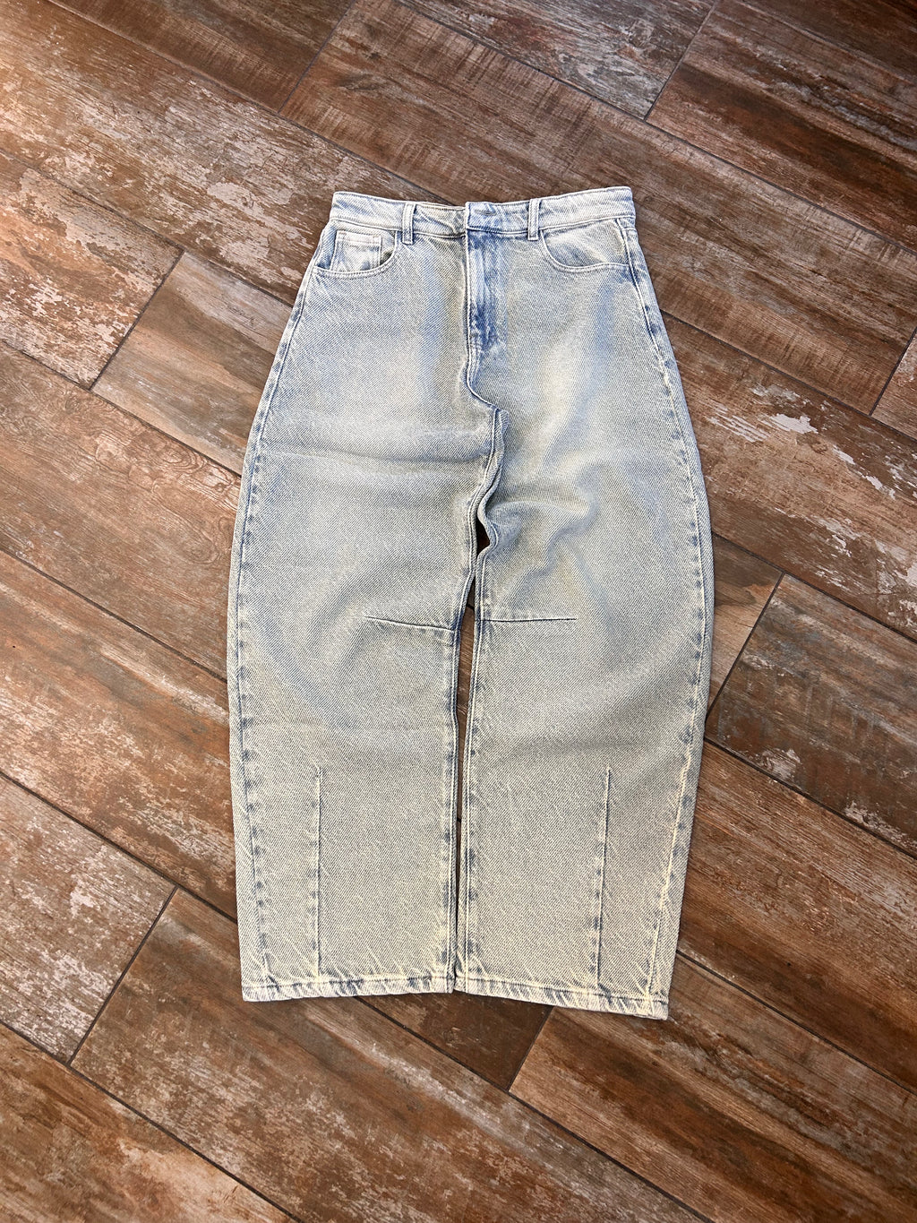 BAGGY TEXTURA CELESTE
