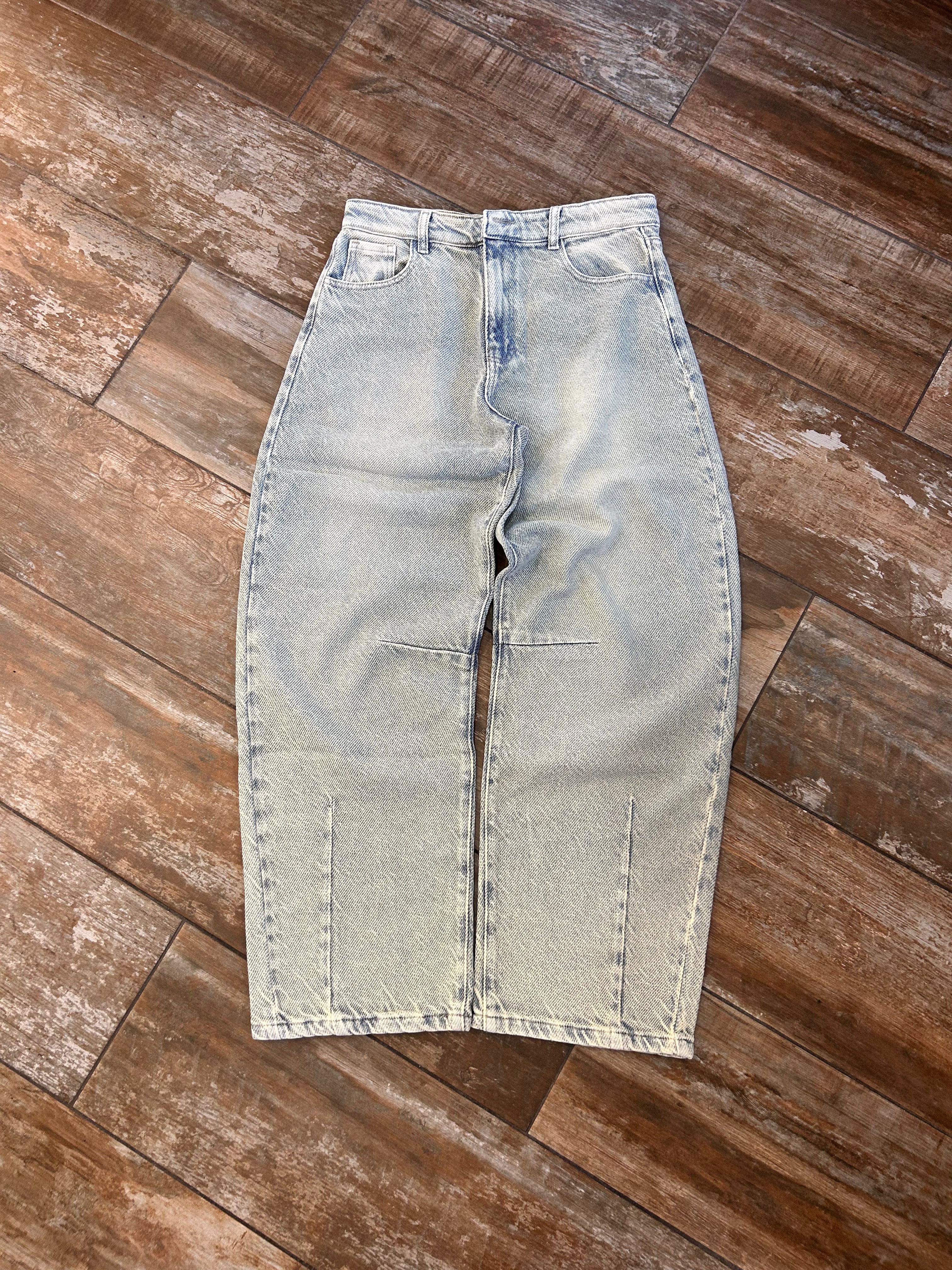 BAGGY TEXTURA CELESTE