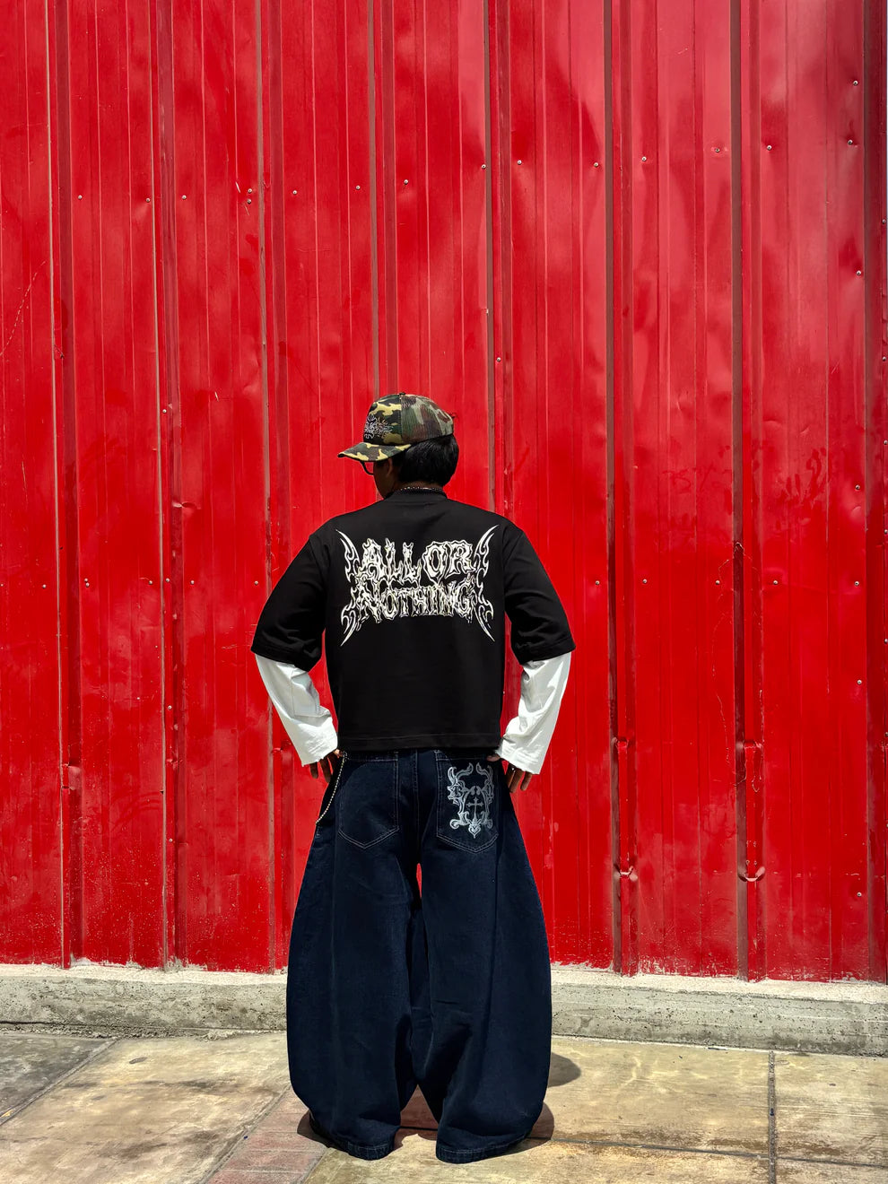 THE OMEGA BAGGY JEAN - RAW DENIM EFFECT BETTER NOW