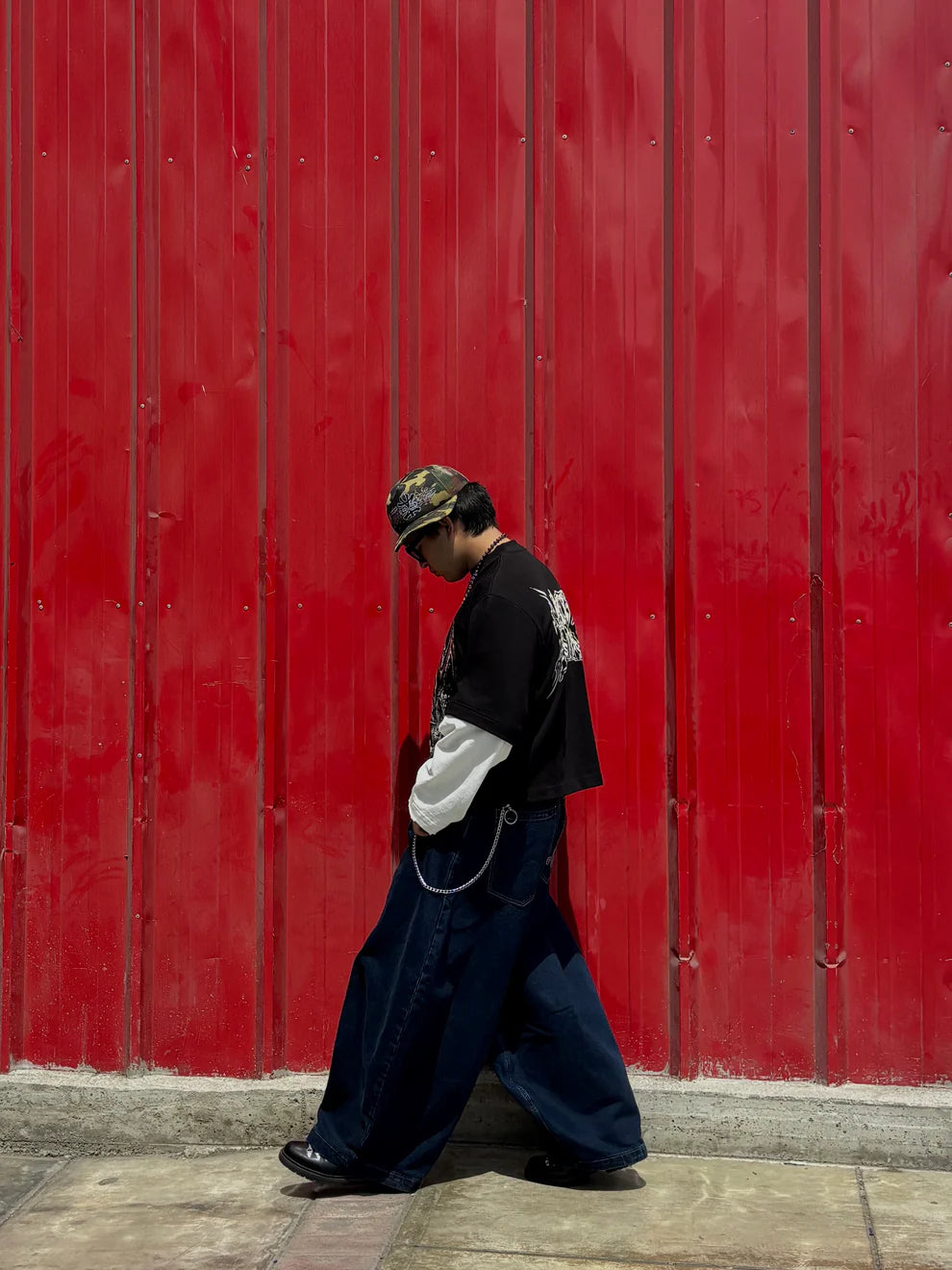 THE OMEGA BAGGY JEAN - RAW DENIM EFFECT BETTER NOW