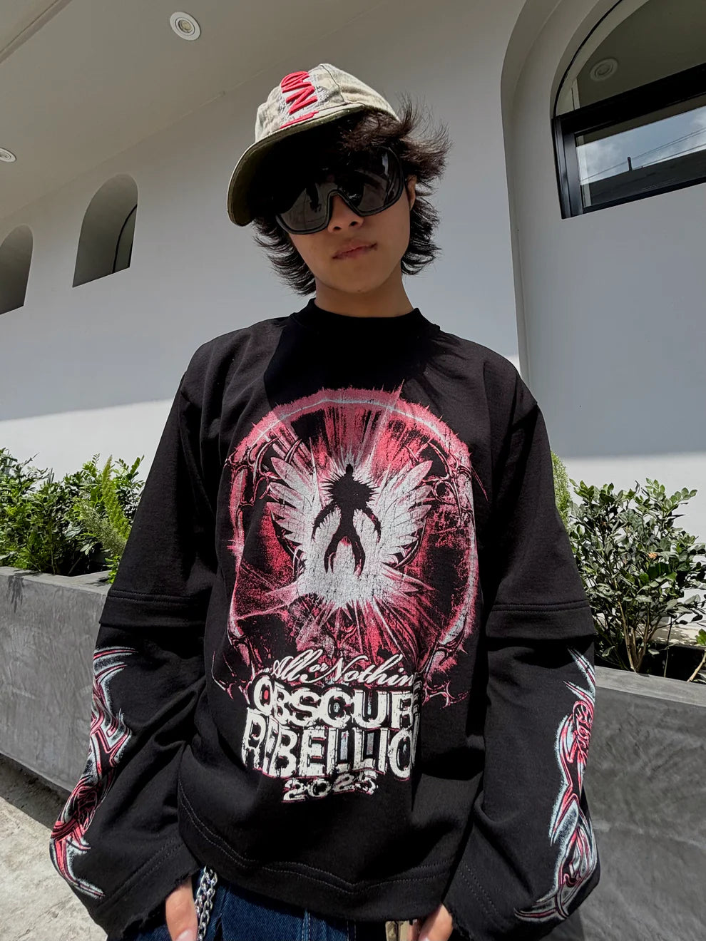 UNDERWORLD - POLO MANGA LARGA BOXY FIT BETTER NOW