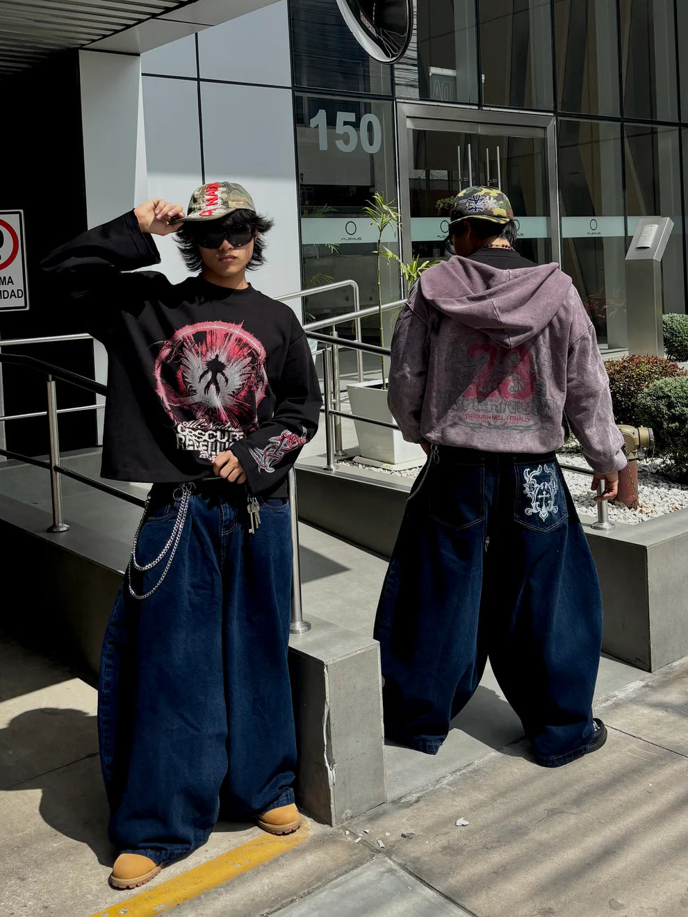 THE OMEGA BAGGY JEAN - RAW BETTER NOW