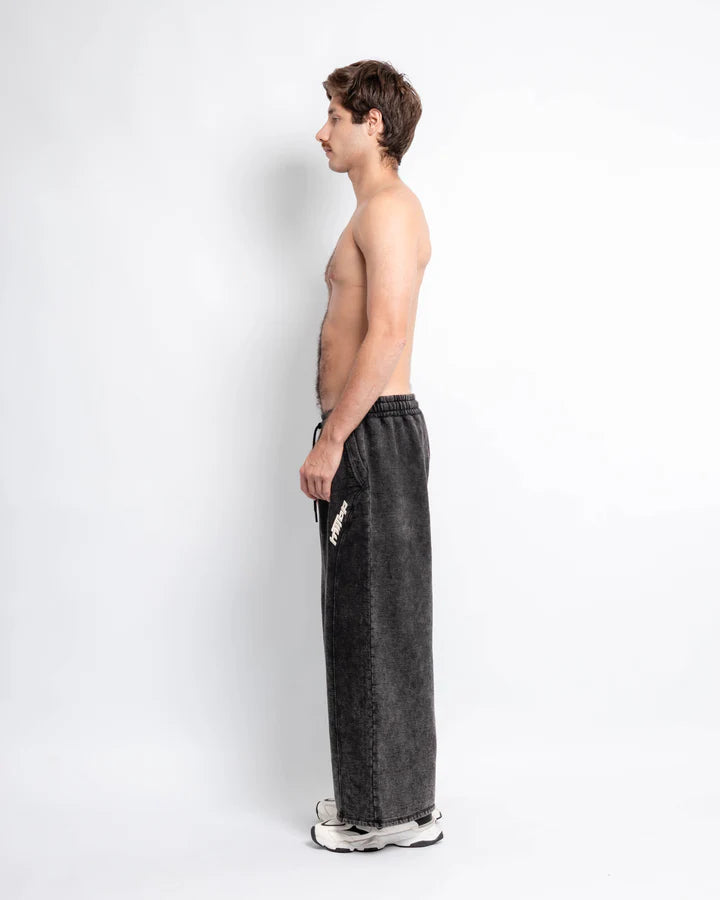 WIDE PANT BLACK - HIITOP