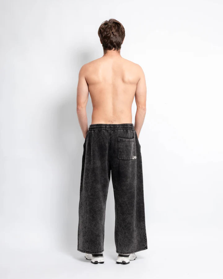 WIDE PANT BLACK - HIITOP