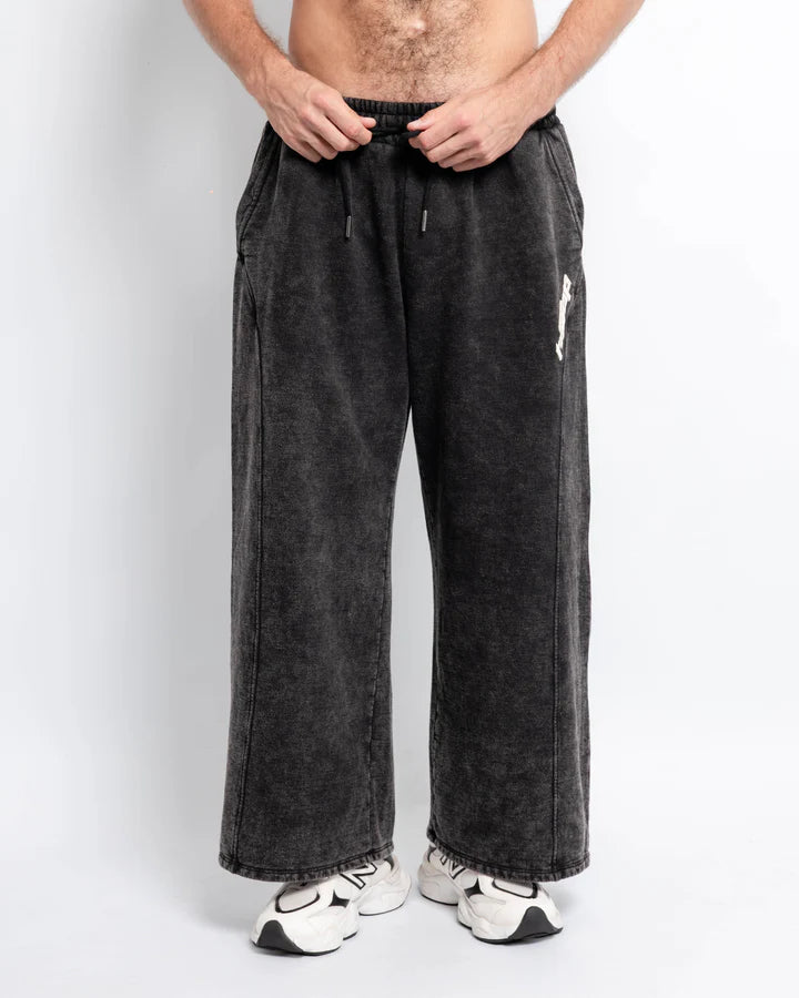WIDE PANT BLACK - HIITOP