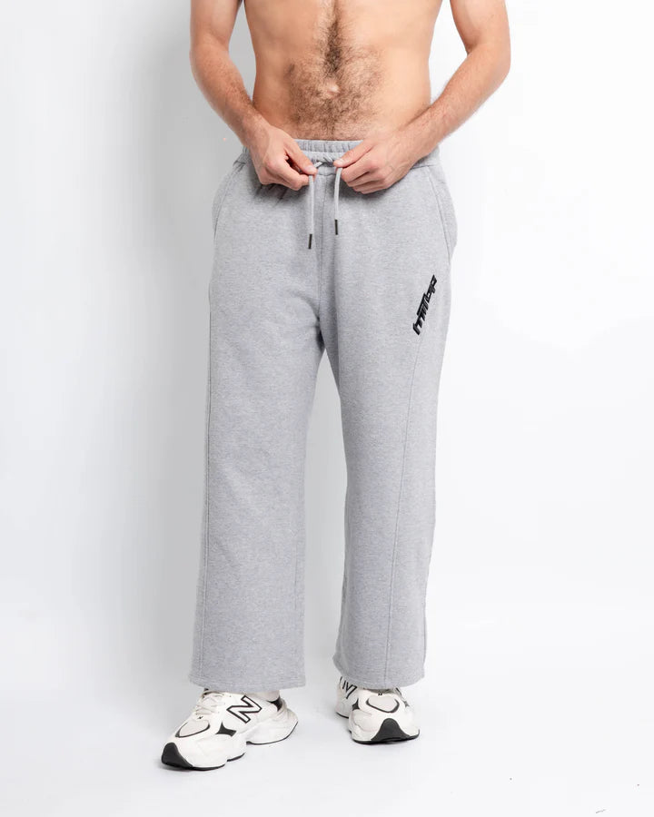 WIDE PANT MELANGE - HIITOP