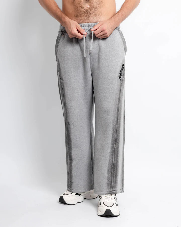 WIDE PANT MELANGE con FOCA - HIITOP