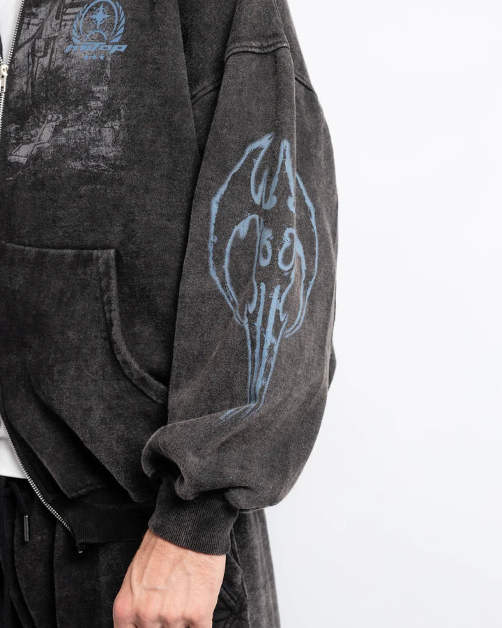 DOBLE ZIP HOODIE INDUSTRIES - HIITOP