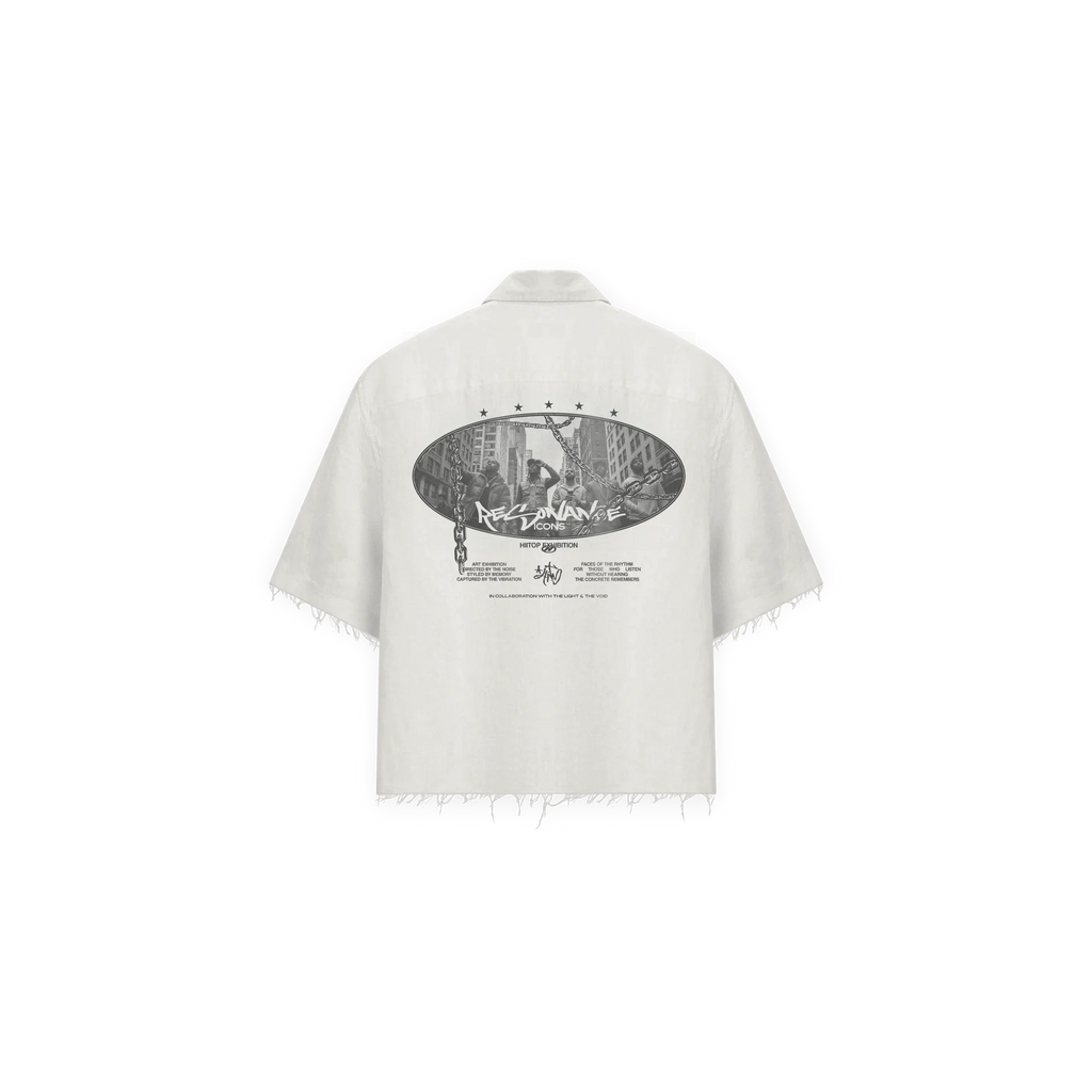 SHIRT WHITE RESONANCE - HIITOP
