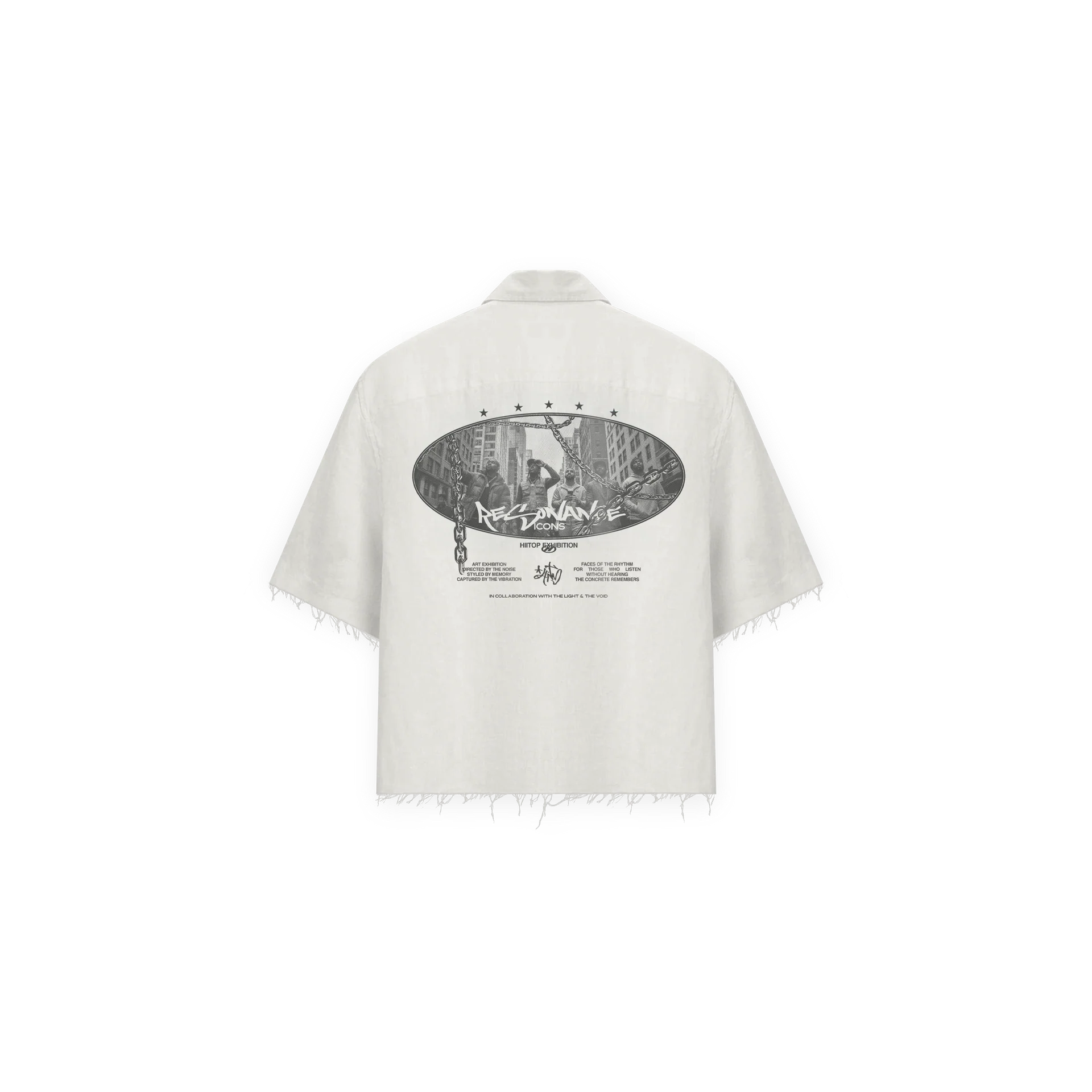SHIRT WHITE RESONANCE - HIITOP