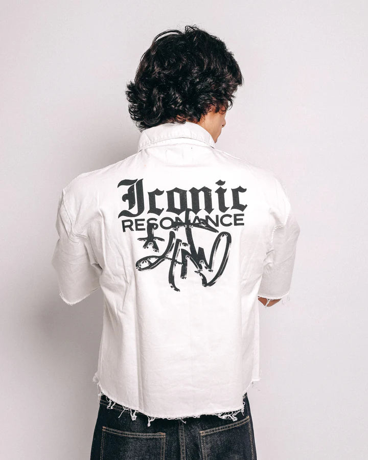 SHIRT WHITE STAR - HIITOP