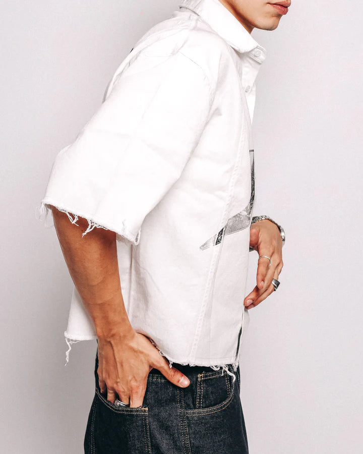 SHIRT WHITE STAR - HIITOP