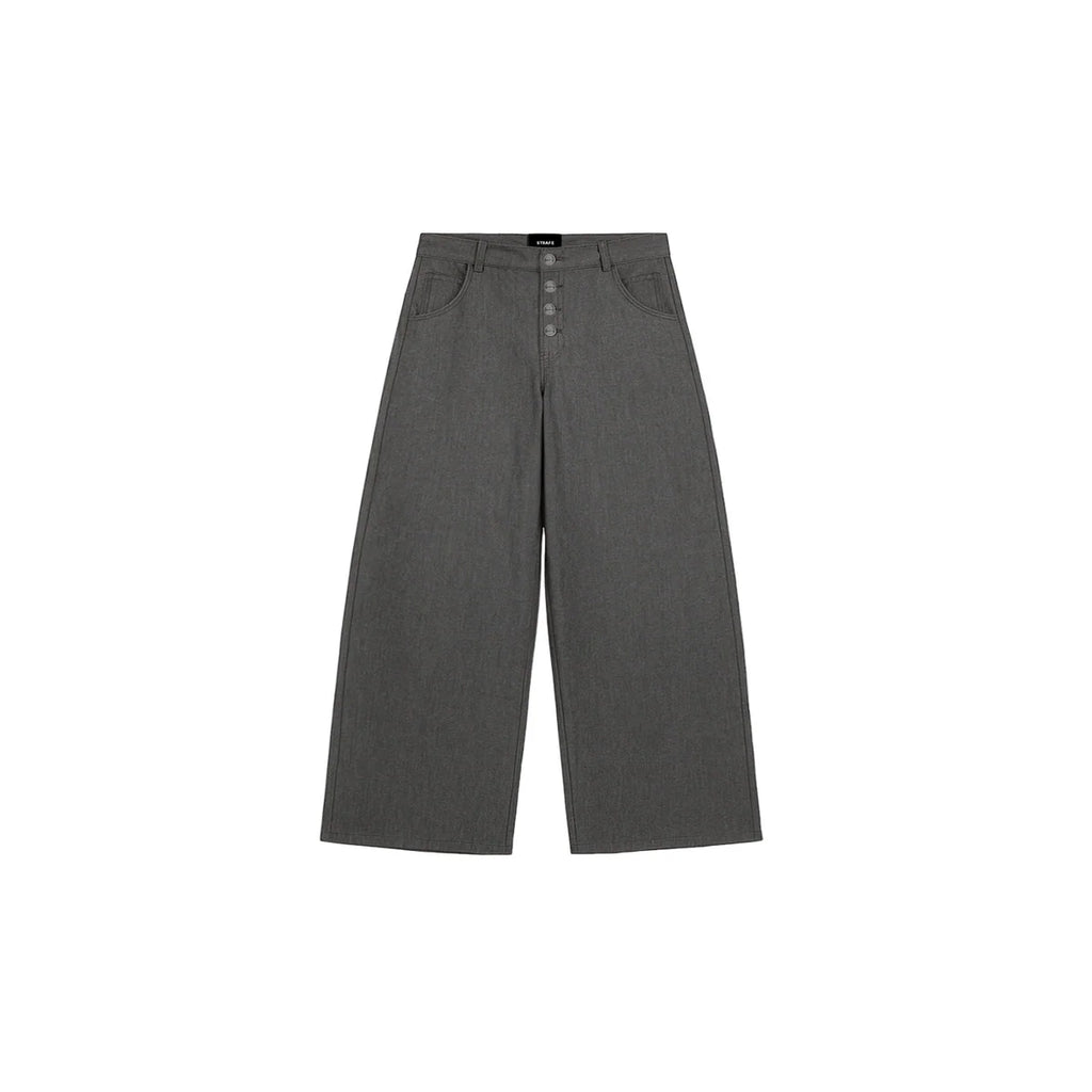 NOIR RAW DENIM STRAFE