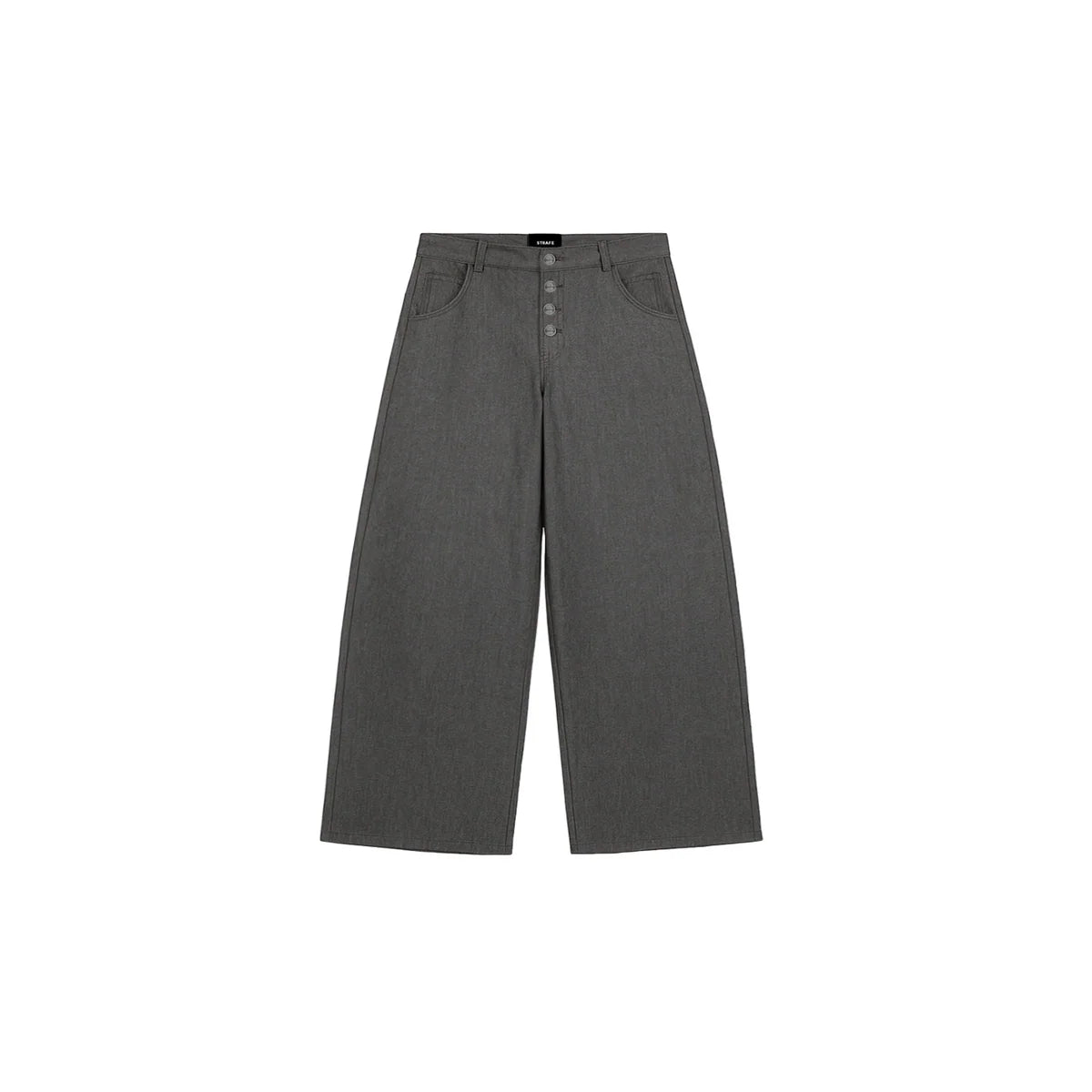 NOIR RAW DENIM STRAFE